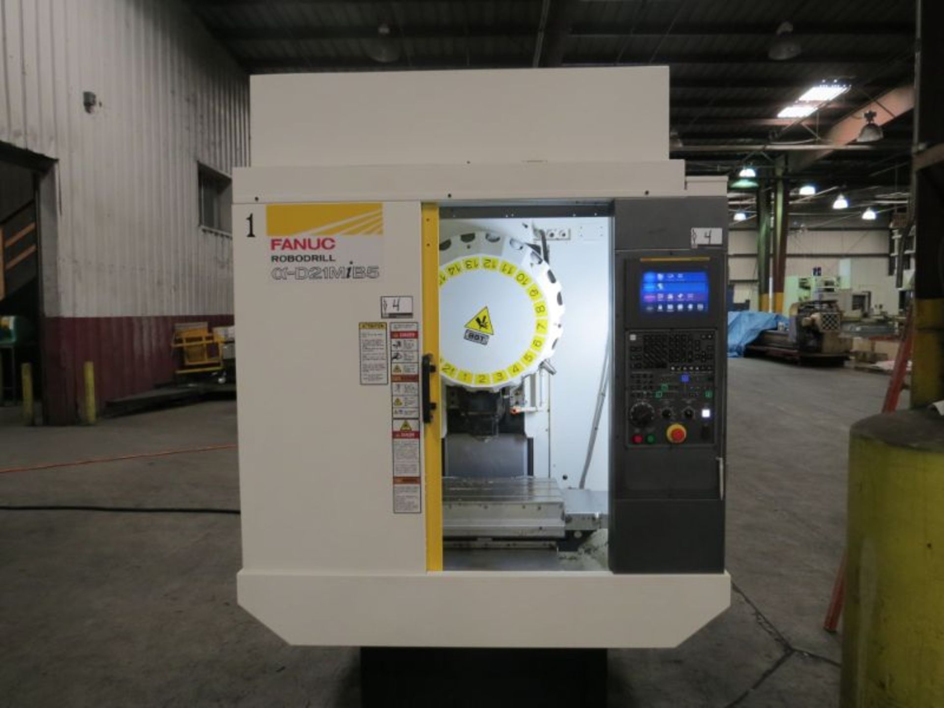 Fanuc, Roobodril a-D21 MiB5 CNC Drill & Tap Center Fanuc,31iB5, 19''x 15'' x 13'' , 24Krpm BBT - Image 4 of 11