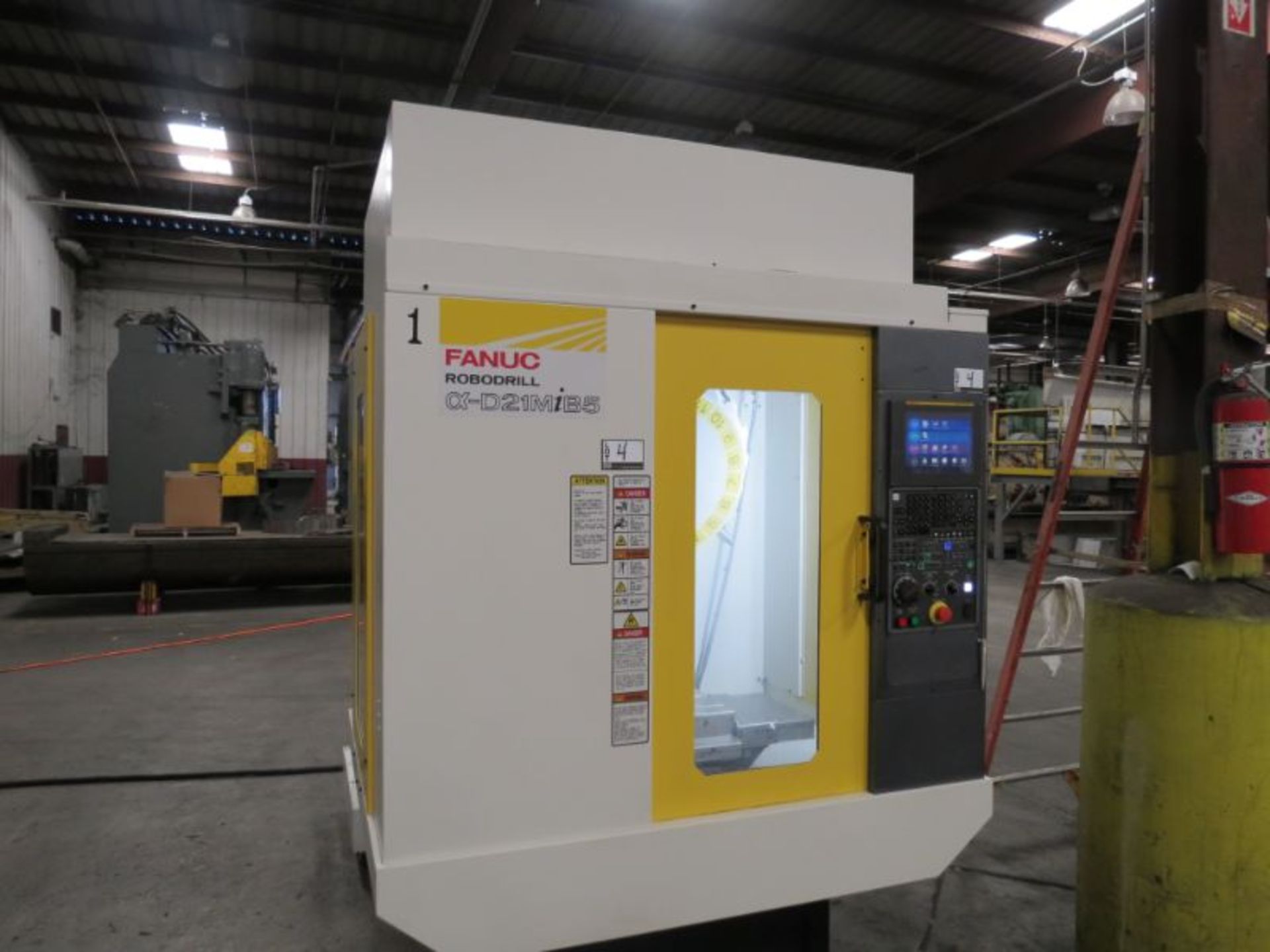 Fanuc, Roobodril a-D21 MiB5 CNC Drill & Tap Center Fanuc,31iB5, 19''x 15'' x 13'' , 24Krpm BBT - Image 3 of 11