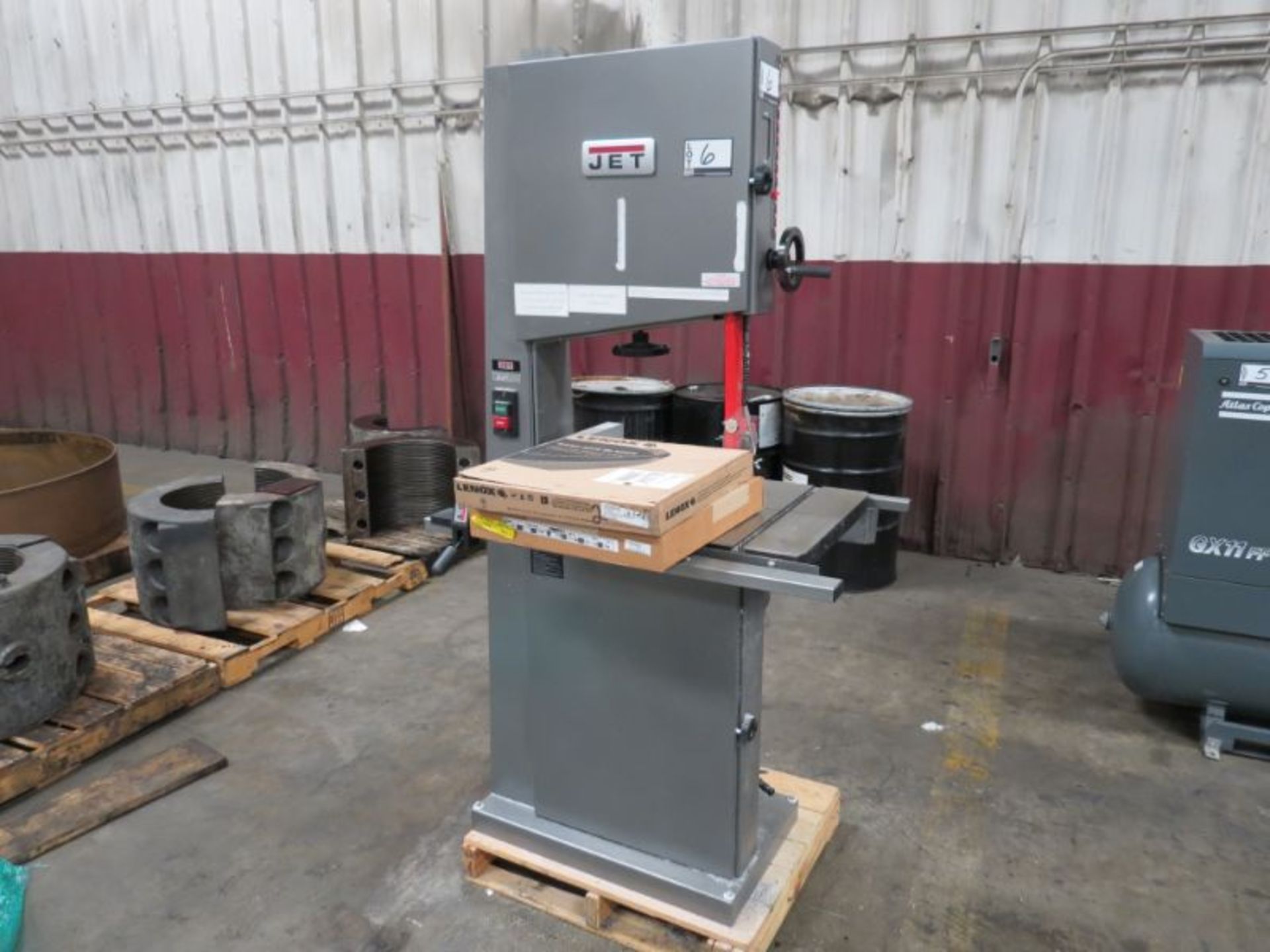 JET VBS-18MW 18" Metal/Wood Cutting Bandsaw, sn: 16060988 - Image 4 of 7