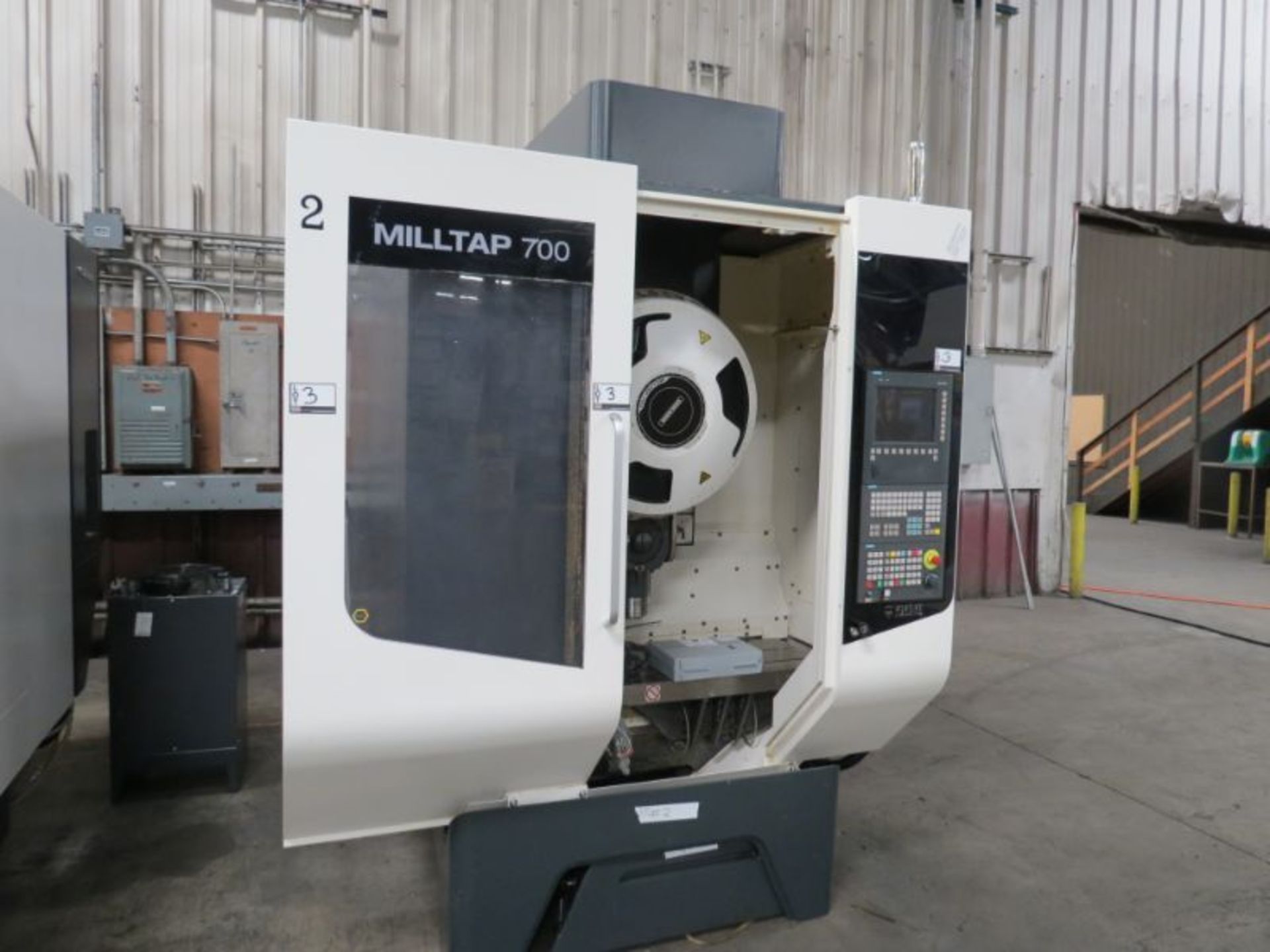 DMG Mori Milltap 700 CNC Drill & Tap Center, Siemens, 27''x 16''x 15'' , 24k RPM Spindle , 25 Tool - Image 3 of 10