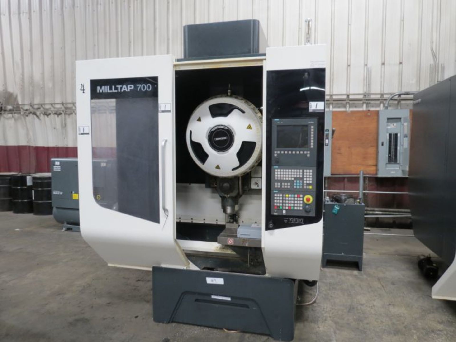 DMG Mori Milltap 700 CNC Drill & Tap Center, Siemens, 27''x 16''x 15'' , 24k RPM Spindle - Image 3 of 9