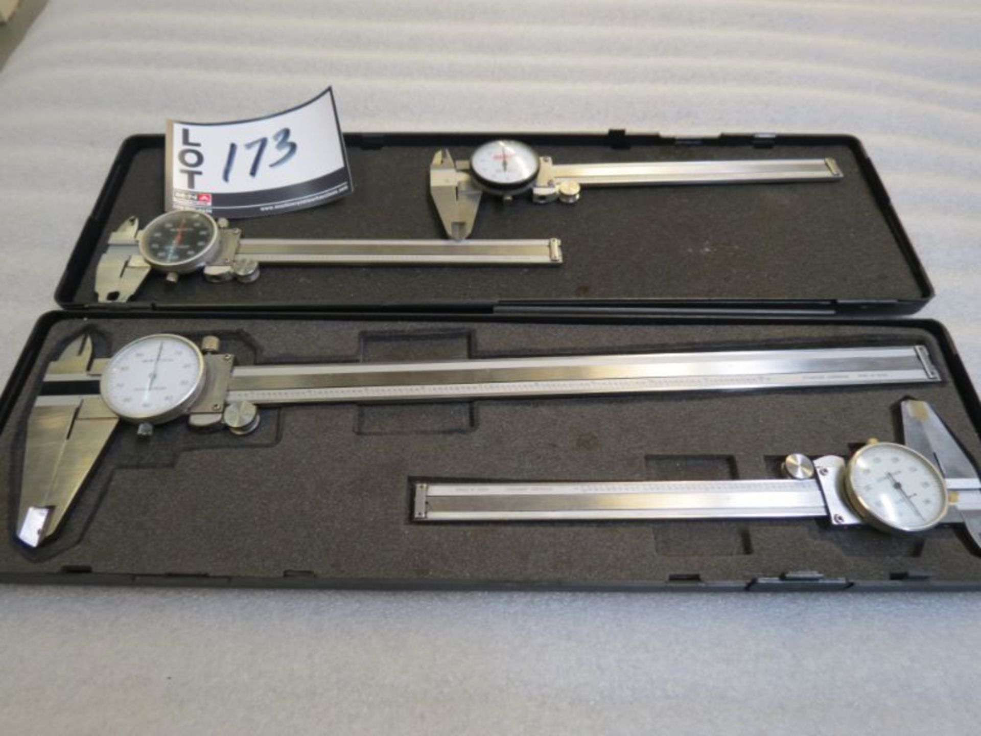 (3) 6" and (1) 12" Dial caliper - Image 4 of 4