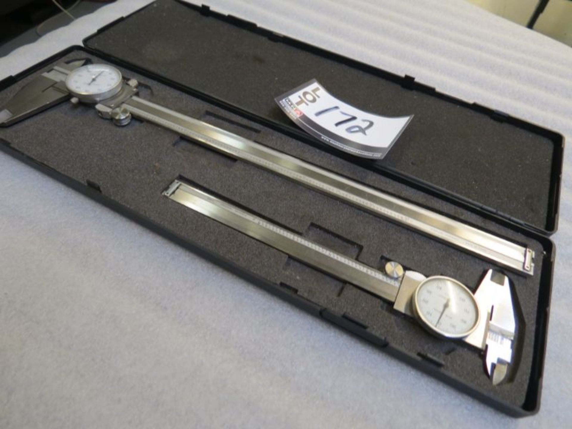 Set of 6" & 12" Dial Calipers - Image 2 of 4