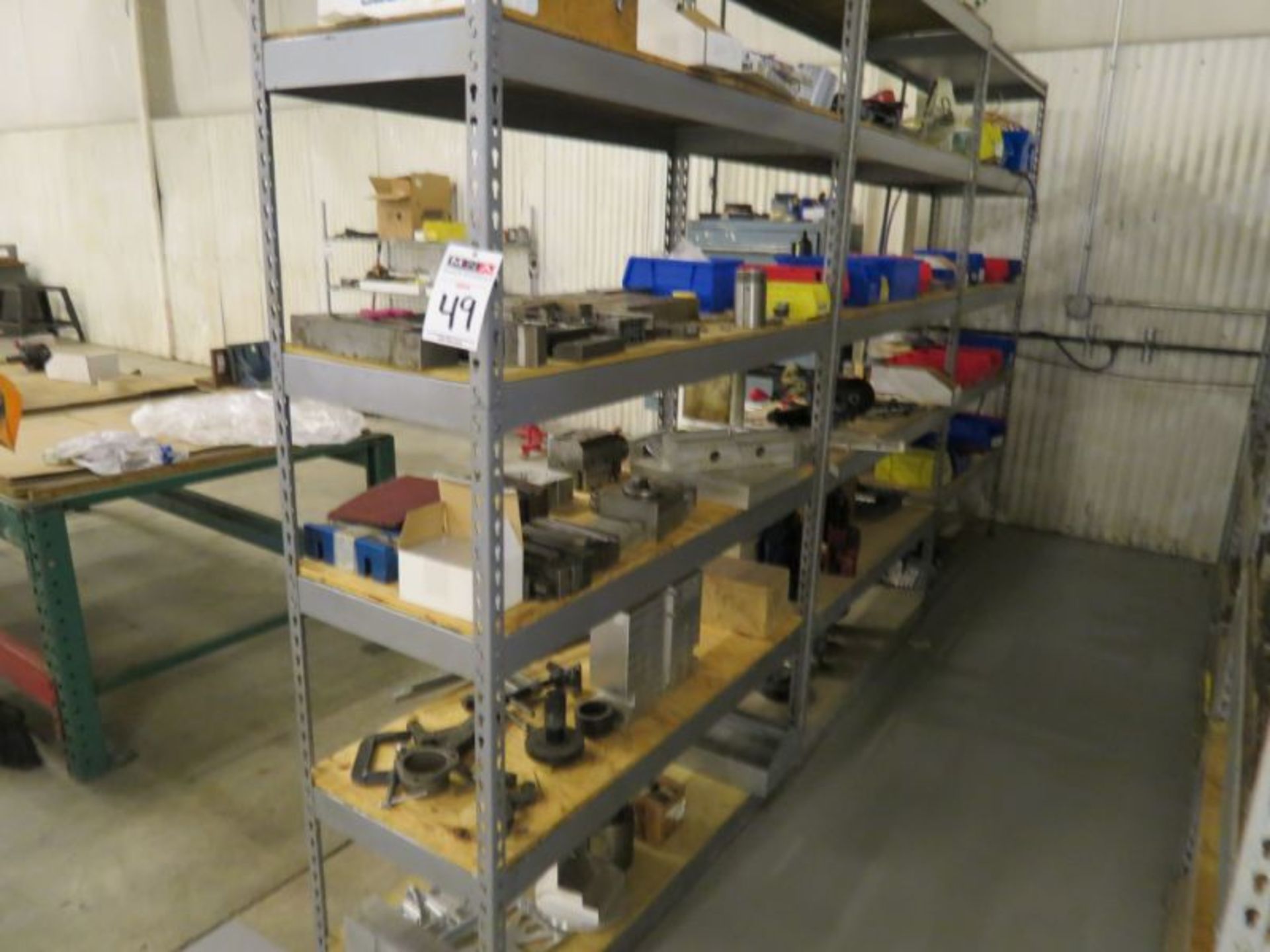 Rack with Assorted Hardware, Clamps, and Miscellaneous Items - Image 2 of 3