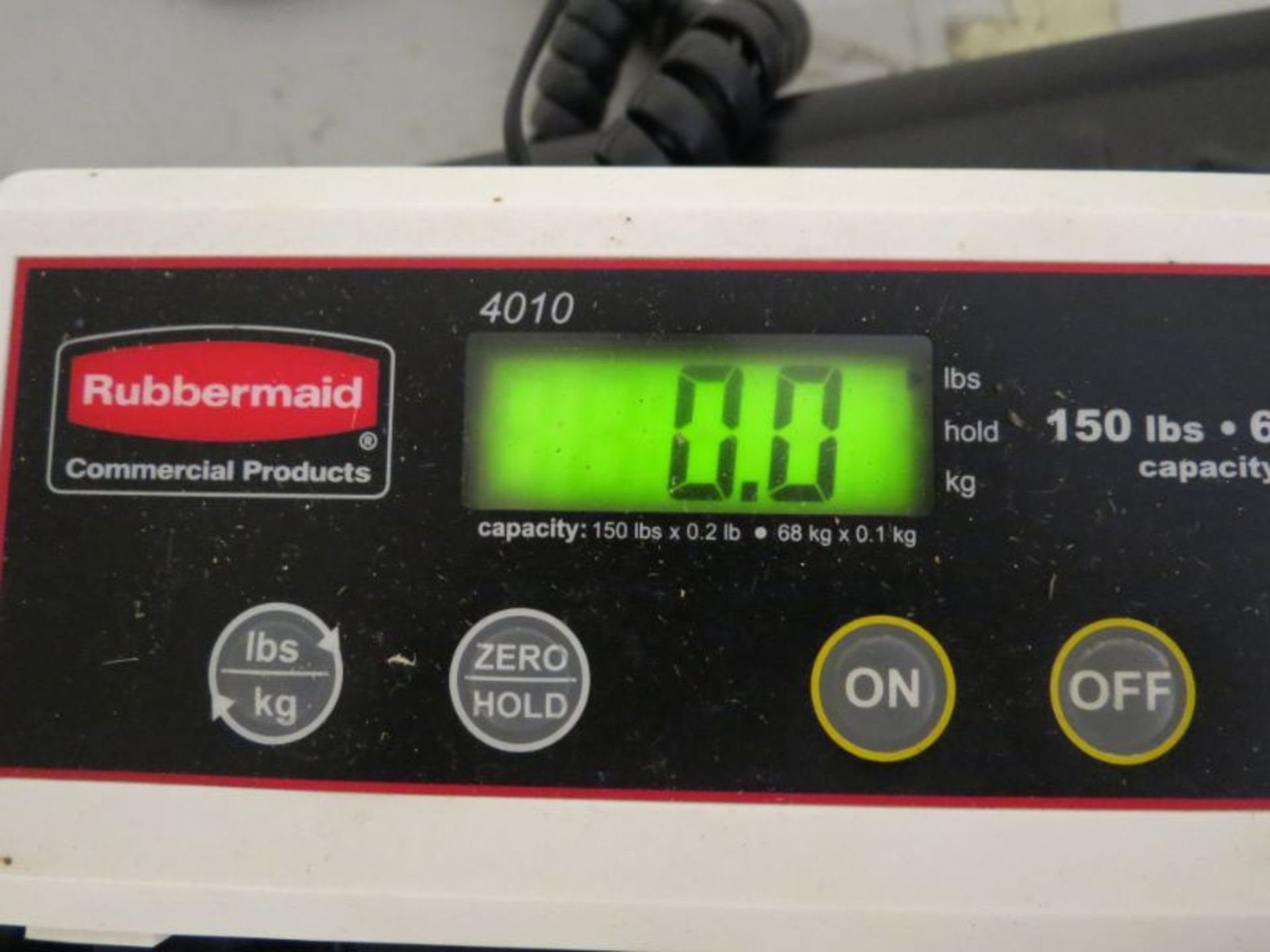 RubberMaid 4010 Scale 150lbs Cap - Image 2 of 2