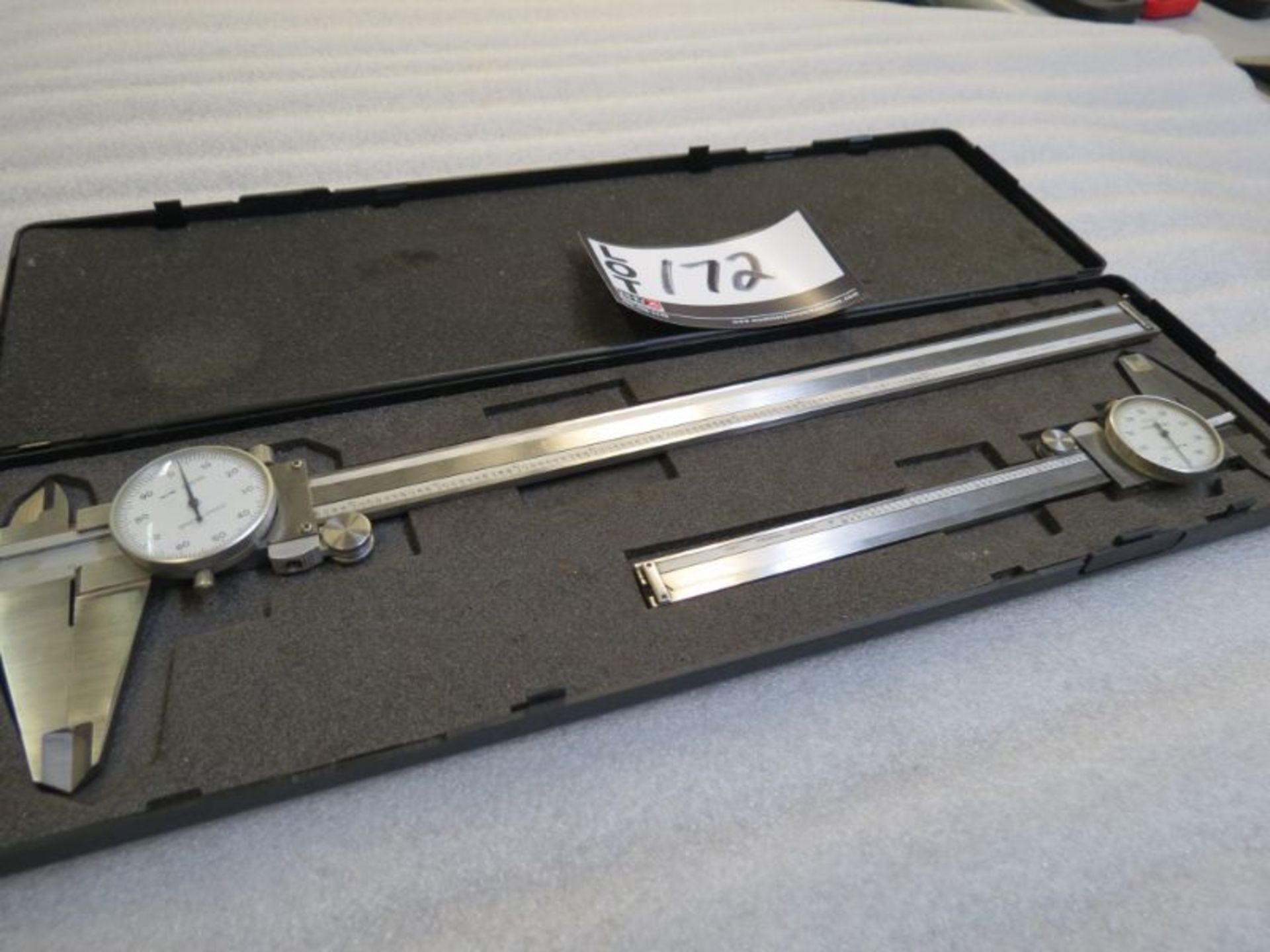 Set of 6" & 12" Dial Calipers - Image 3 of 4