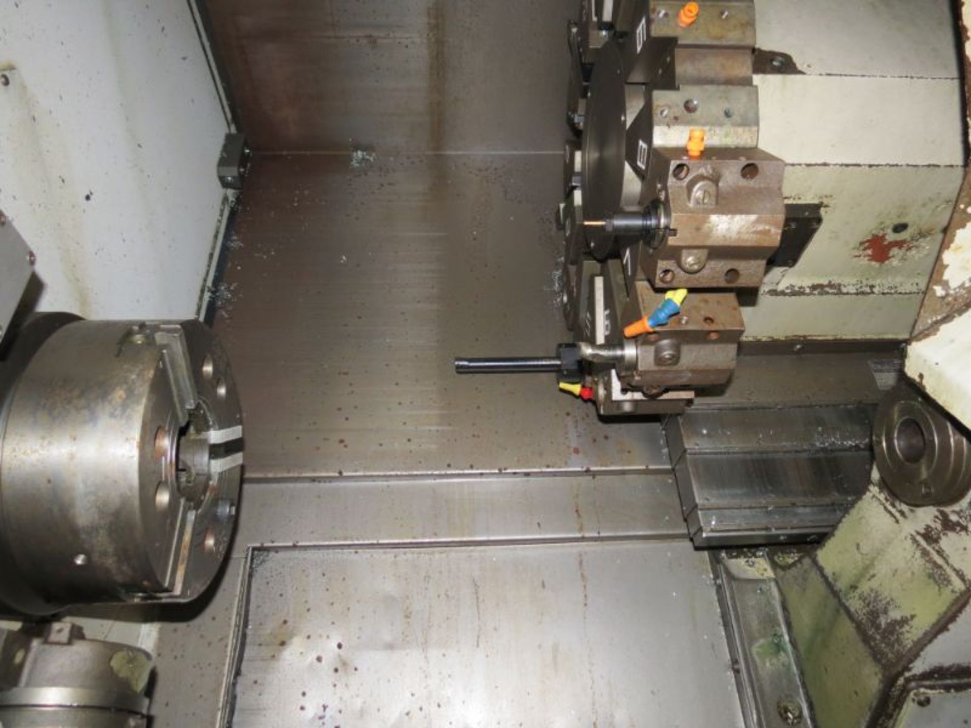 Mazak QTN 250 Mazatrol PC-Fusion 640GT cntrl, 24" swing, 3" bar capacity, 14.75" max turning - Image 7 of 14