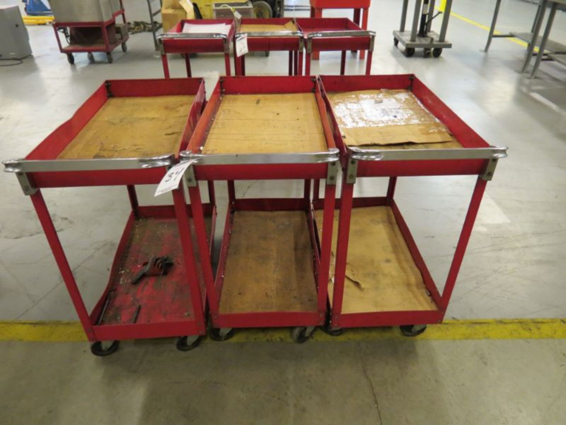 (3) Rolling Carts