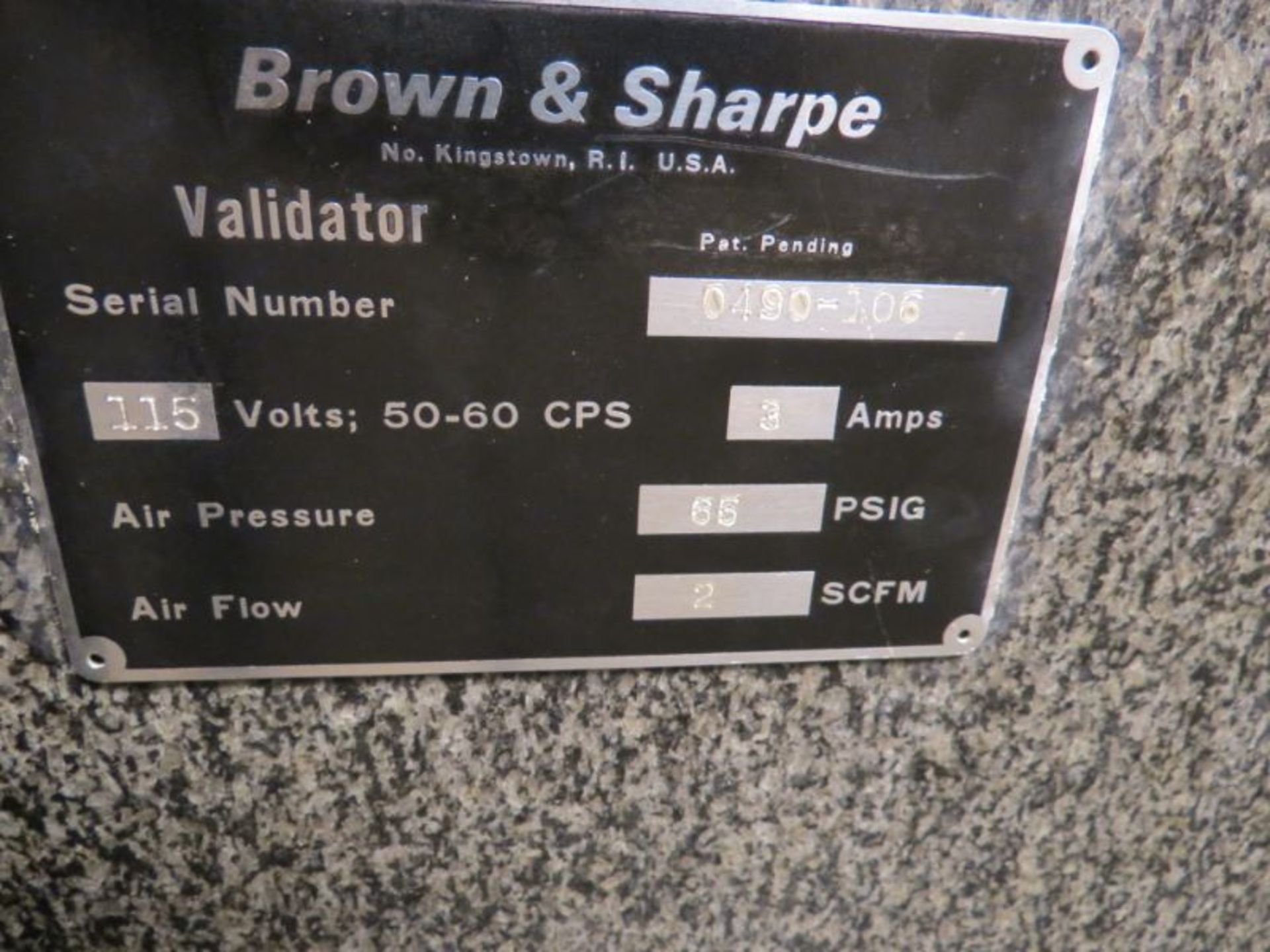 Brown & Sharpe Xcel DCC Coordinate Measuring Machine, Renishaw PH-9 Auto-Indexing Probe Head with - Image 9 of 9