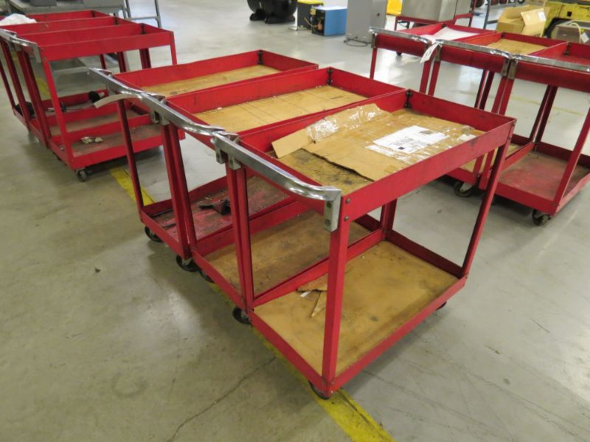 (3) Rolling Carts - Image 3 of 3