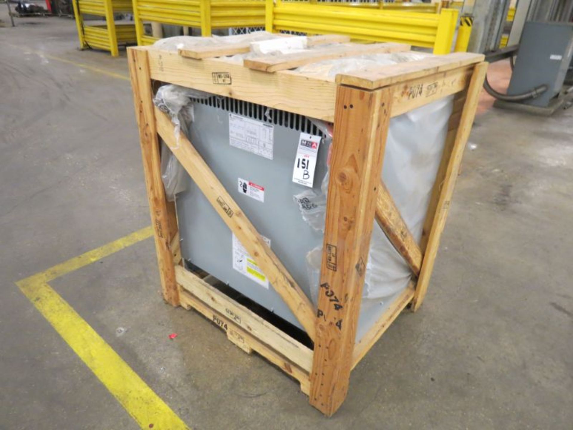 GE Transformer Catalog Number: 9T83B3874 3hp 60hz - Image 3 of 5