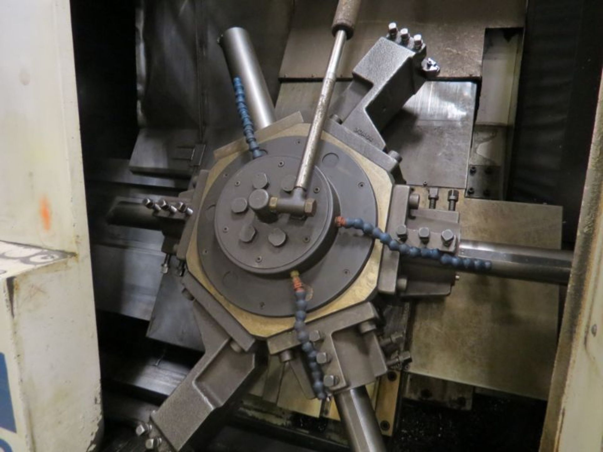 Mori Seiki SL-80 CNC Lathe, MF-T5 Control, 33" 3 Jaw Chuck, 16" Chuck Through Hole, 10.5" Bore, - Image 12 of 19