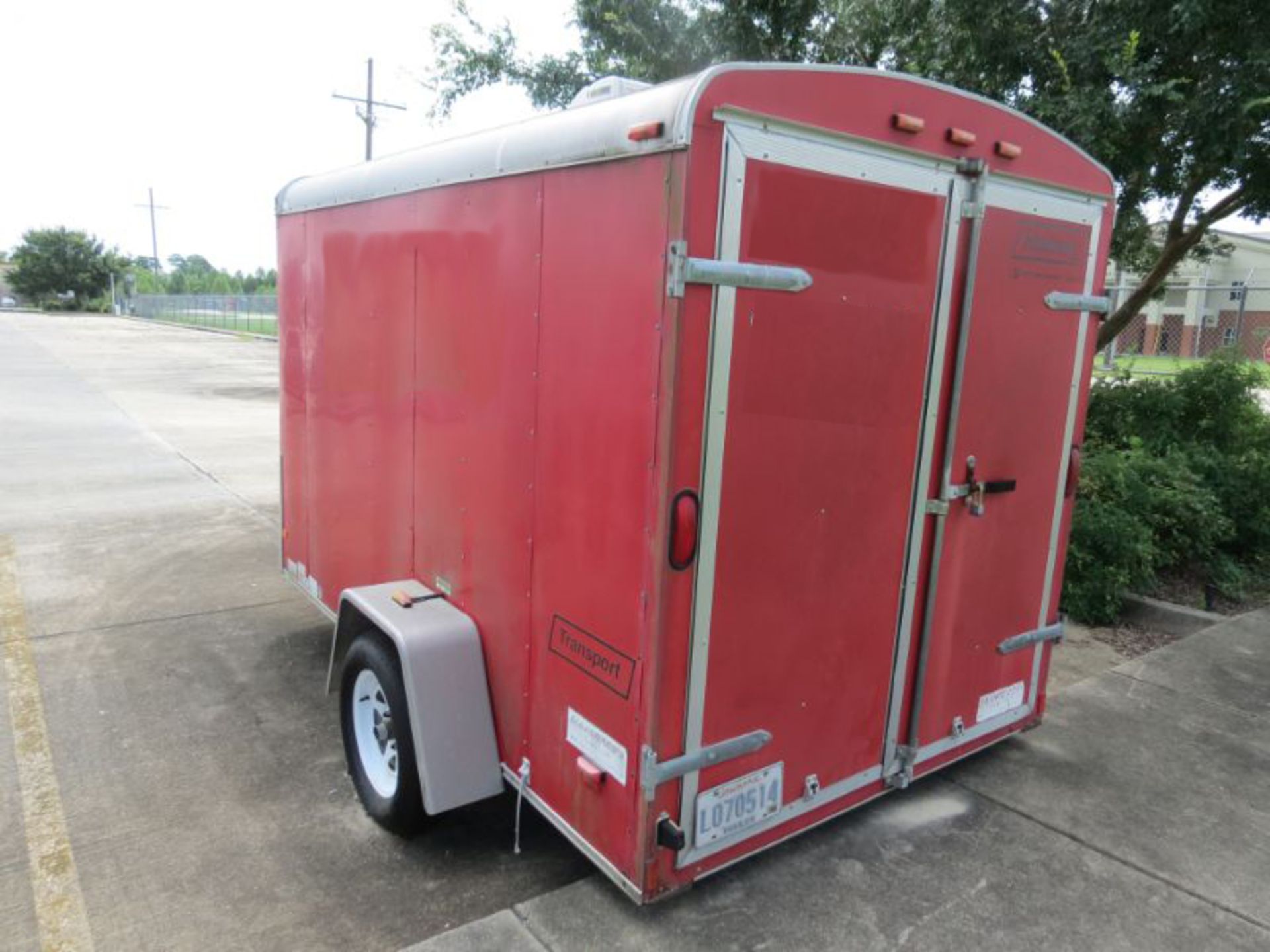 Haulmark Enclolsed Trailer Single Axle Midel:TS6X10DS2 Vin:16HCB10147K012681 - Image 4 of 6