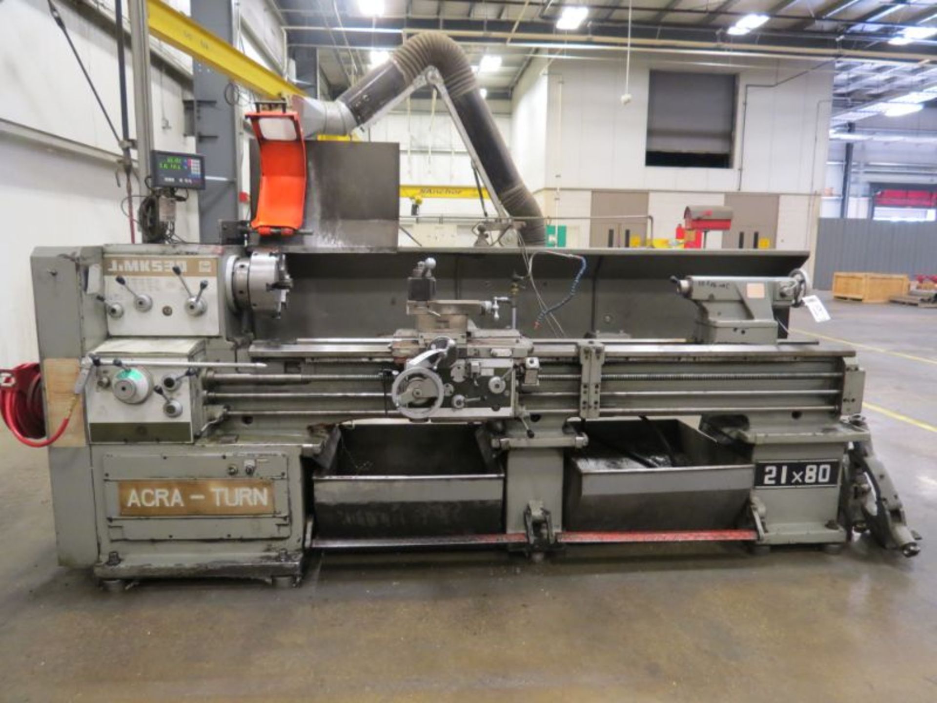 Acra-Turn JIMK530 Lathe, Newall Control, 21" x 80", s/n K1019013 - Image 2 of 11