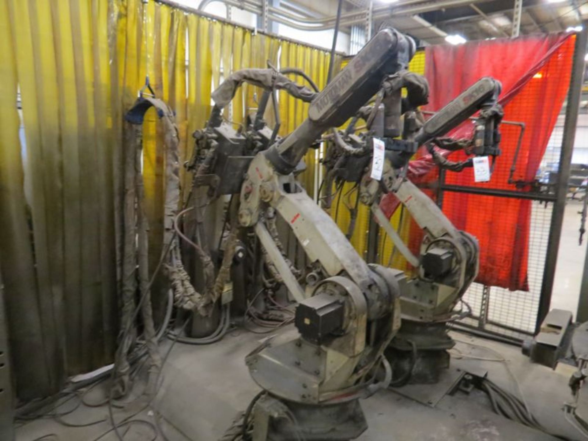 Motoman YR-SK16-C000, Roboweld Super K16 Welding Robot w/ Motoarc 450, Yasnac MRC cntrl, s/n - Image 2 of 9