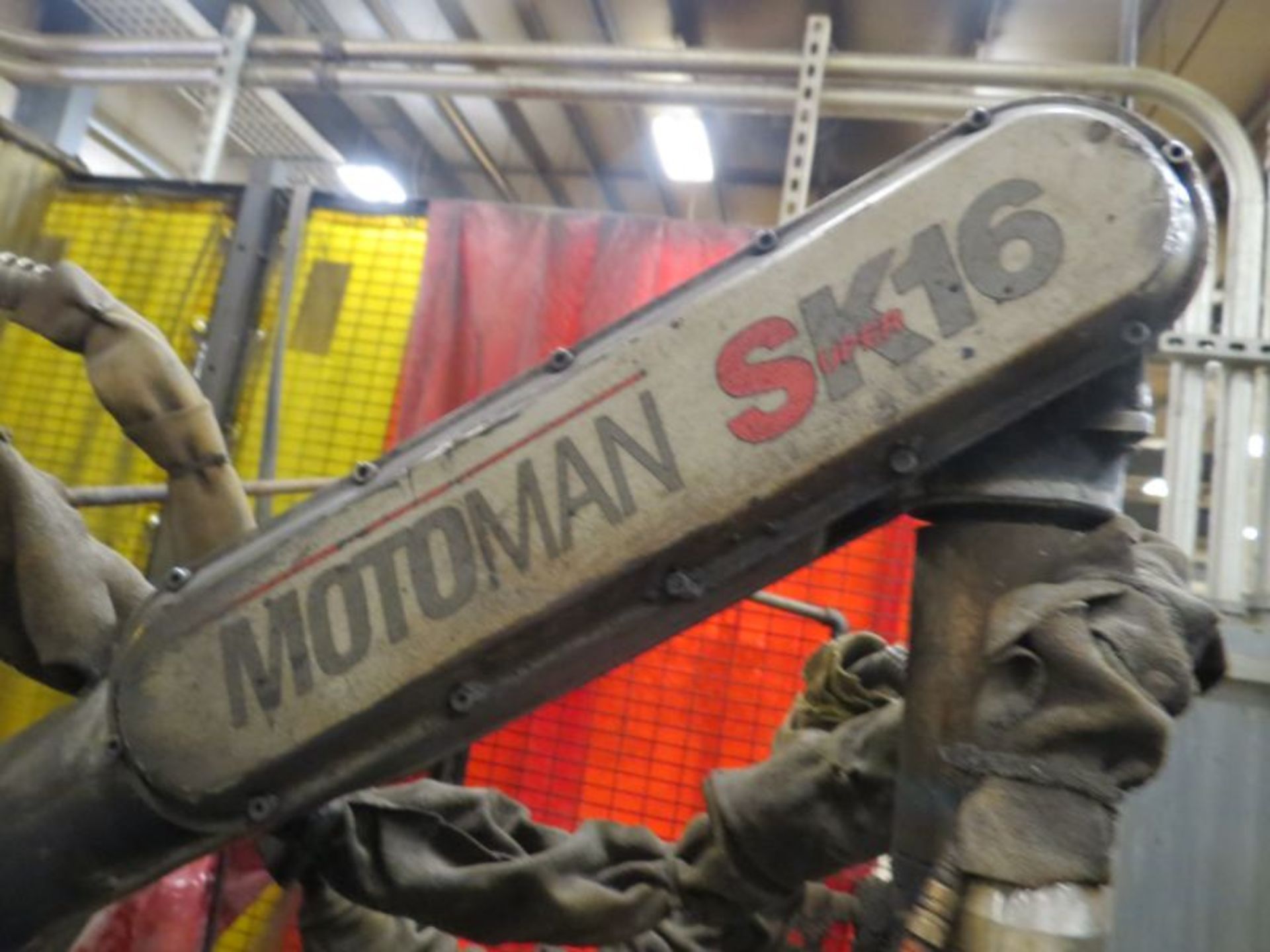 Motoman YR-SK16-C000, Roboweld Super K16 Welding Robot w/ Motoarc 450, Yasnac MRC cntrl, s/n - Image 2 of 8