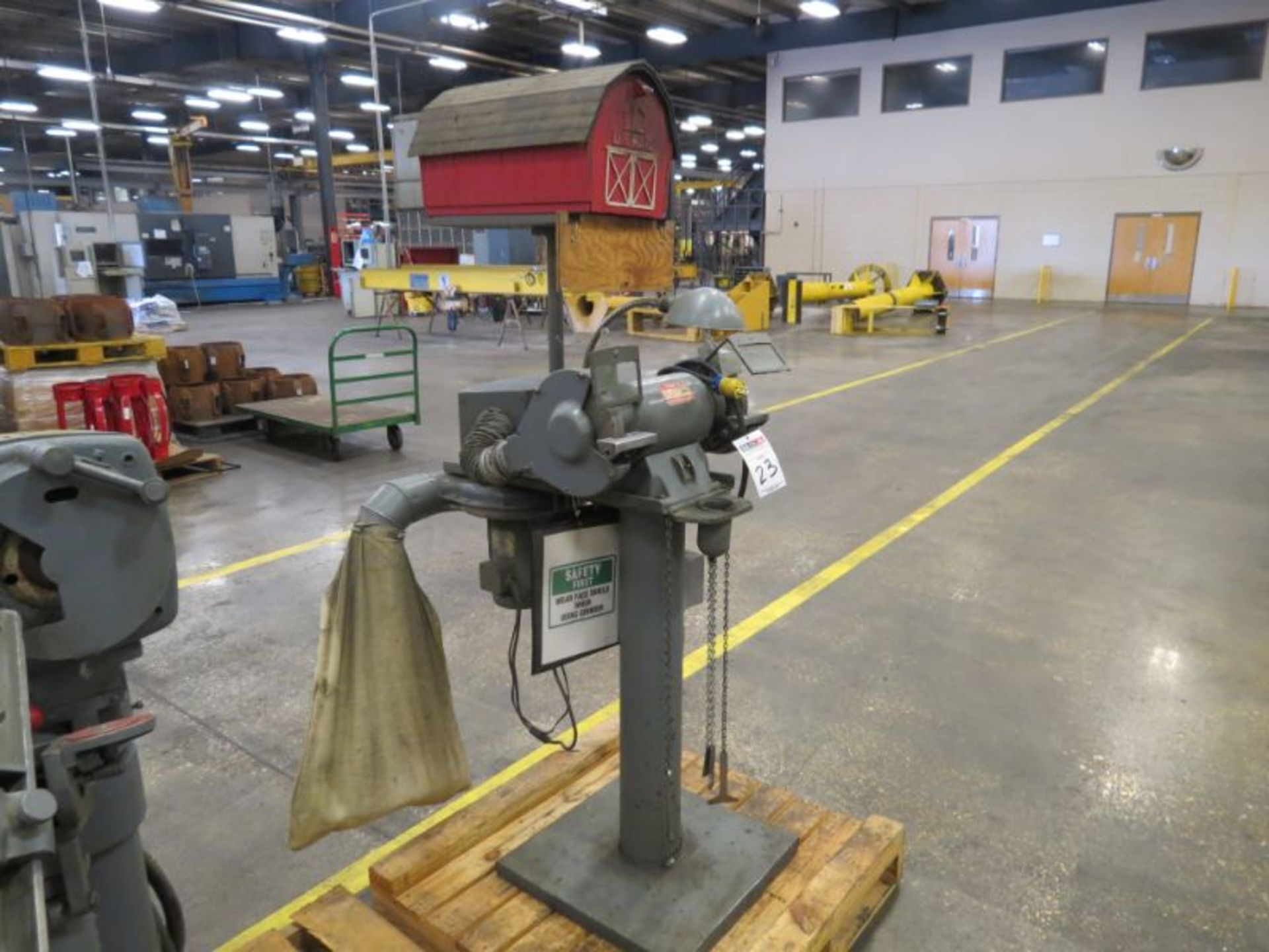 Dayton 1Z7D7W, Double End 8" Grinder 3/4 HP, 3450 RPM - Image 3 of 4