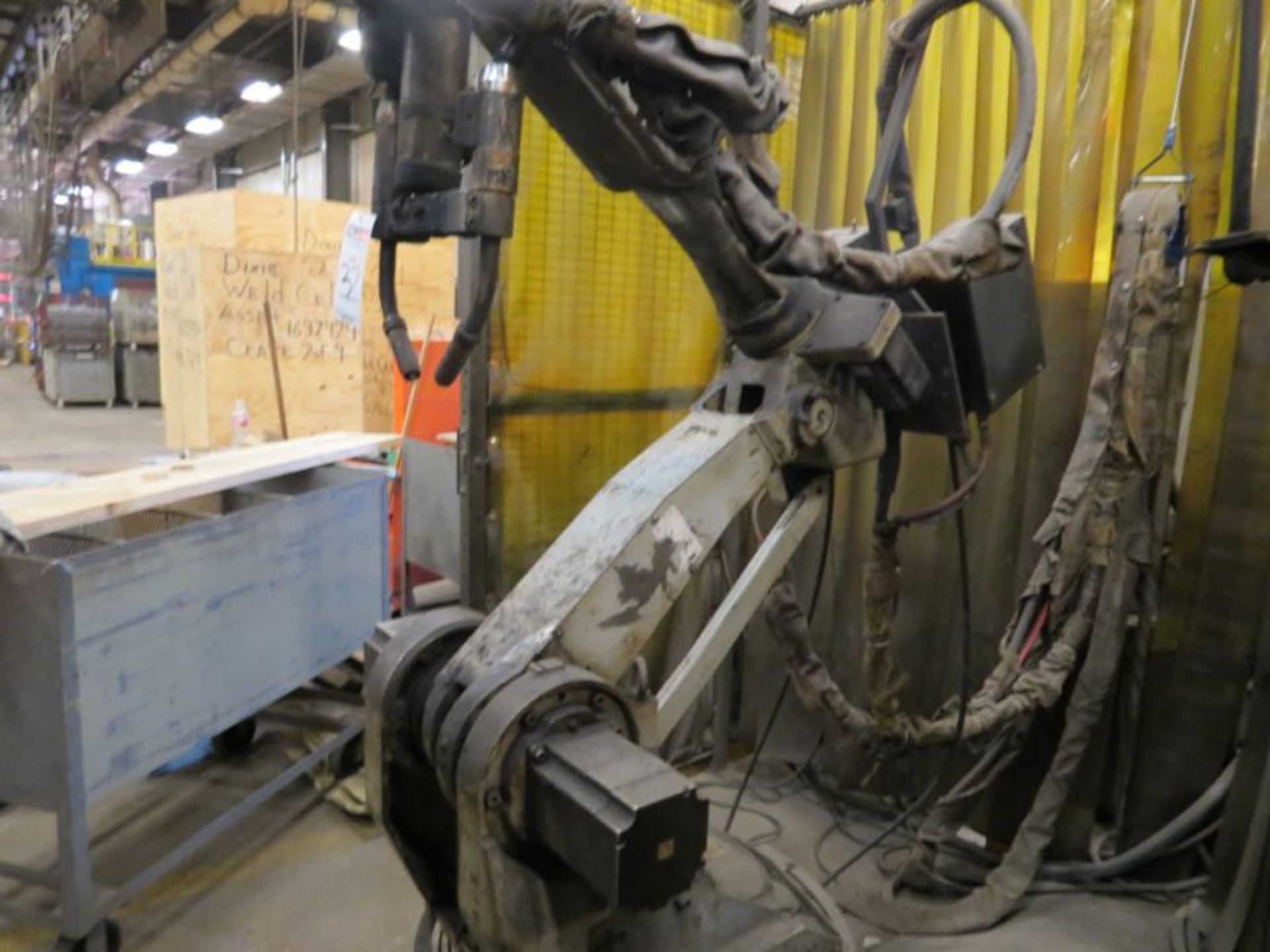 Motoman YR-SK16-C000, Roboweld Super K16 Welding Robot w/ Motoarc 450, Yasnac MRC cntrl, s/n - Image 5 of 9