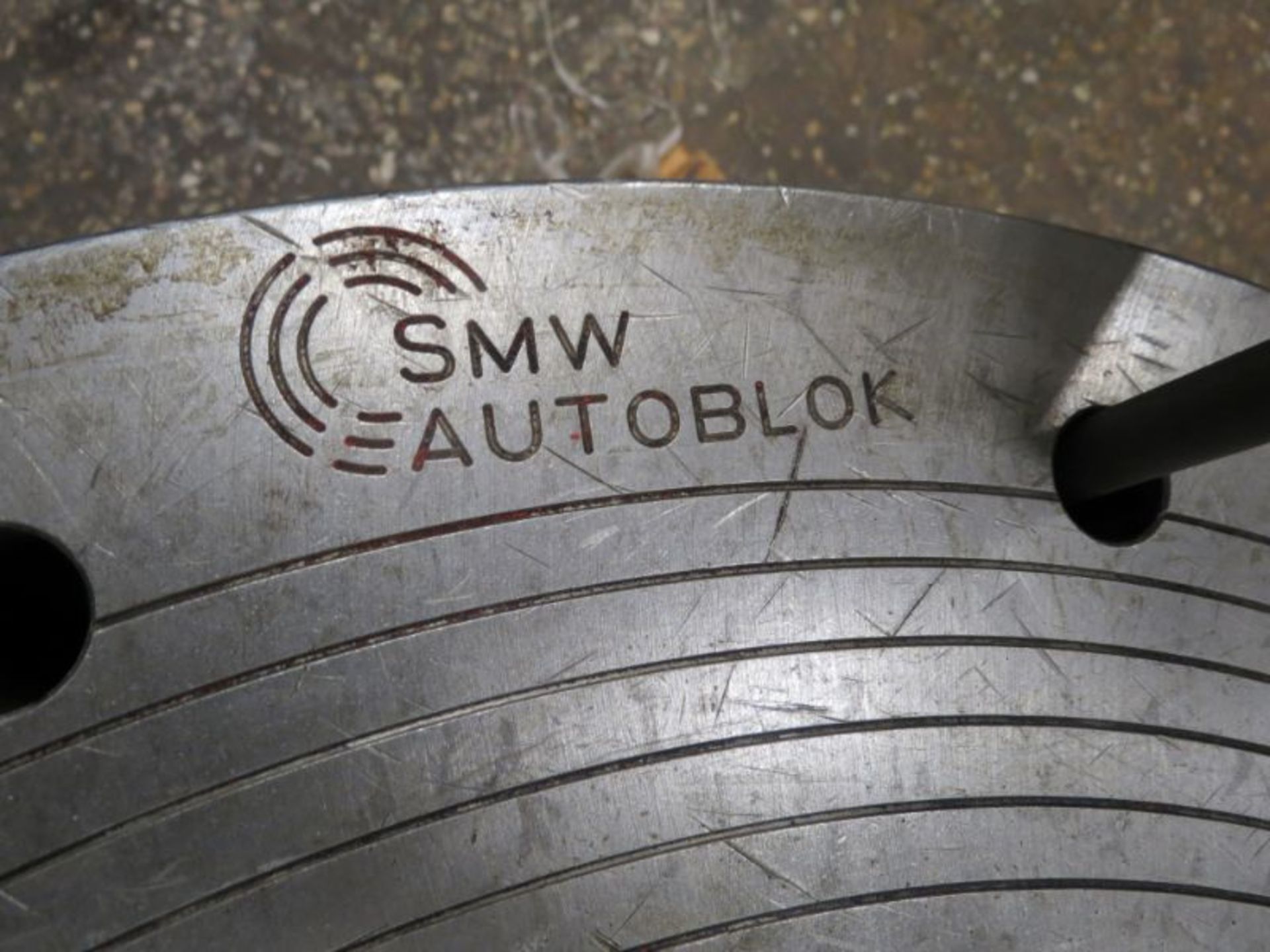 SMW Auto Block Big Bore 33" hydraulic Chuck 3 jaw 15" Through Hole s/n:1006 - Image 6 of 6
