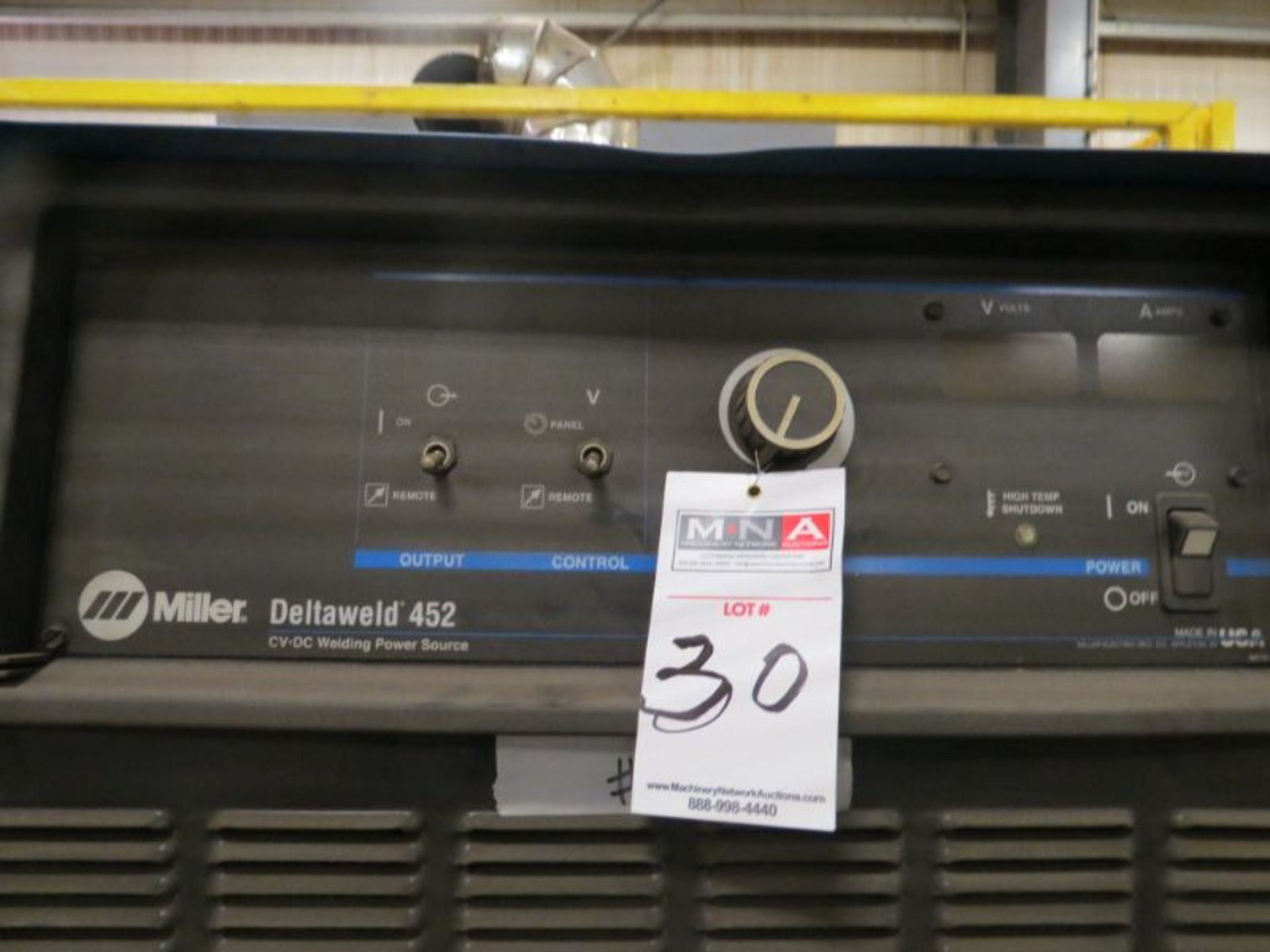 Miller Delta Weld 452 Welder - Image 4 of 4