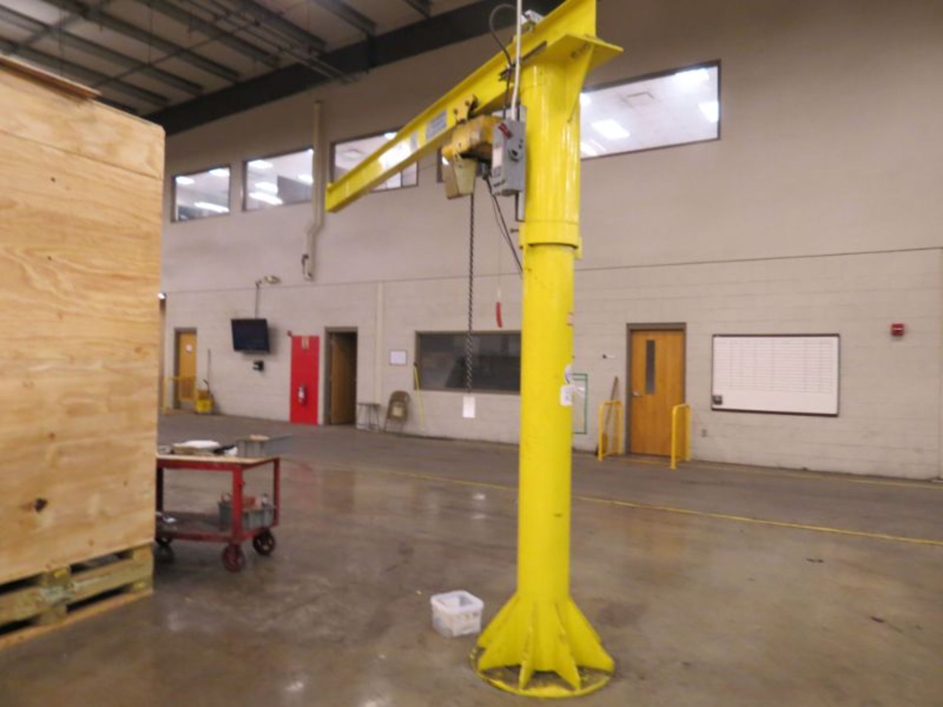 Anchor 1/2 Ton Crane and Yale Hoist - Image 3 of 4