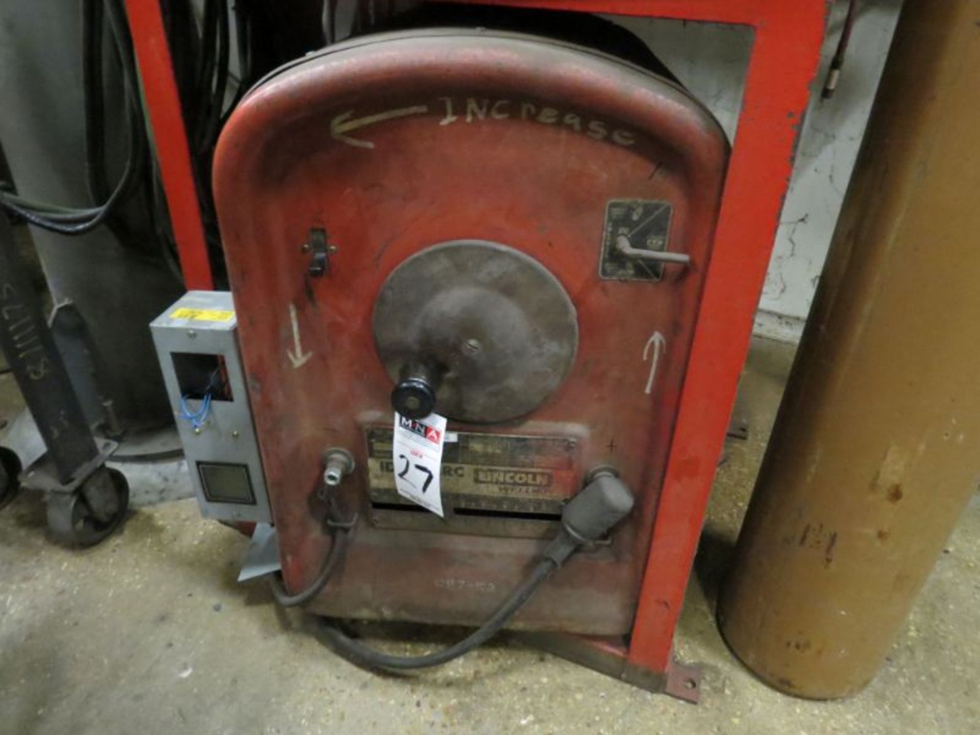 Lincoln Idealarc 250 Welder with Wire Feeder, s/n AC-187054