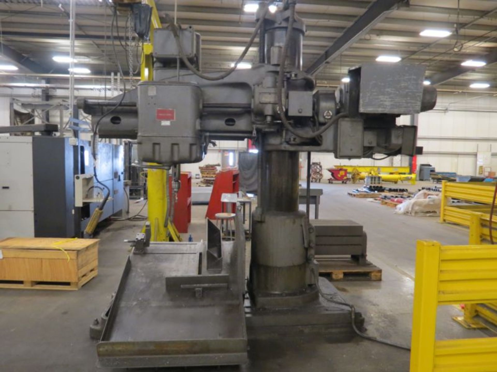 Carlton Cincinnatti 4' Arm 15" Collum Radial Arm Drill - Image 7 of 7