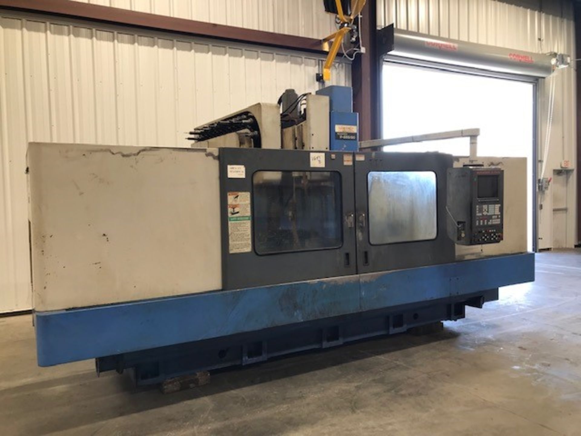 Mazak Mazatech V-655/80, Mazatrol M Plus Ctrl, 18" 3 Jaw Chuck, New 1997 *Located in Huntsville, TX*