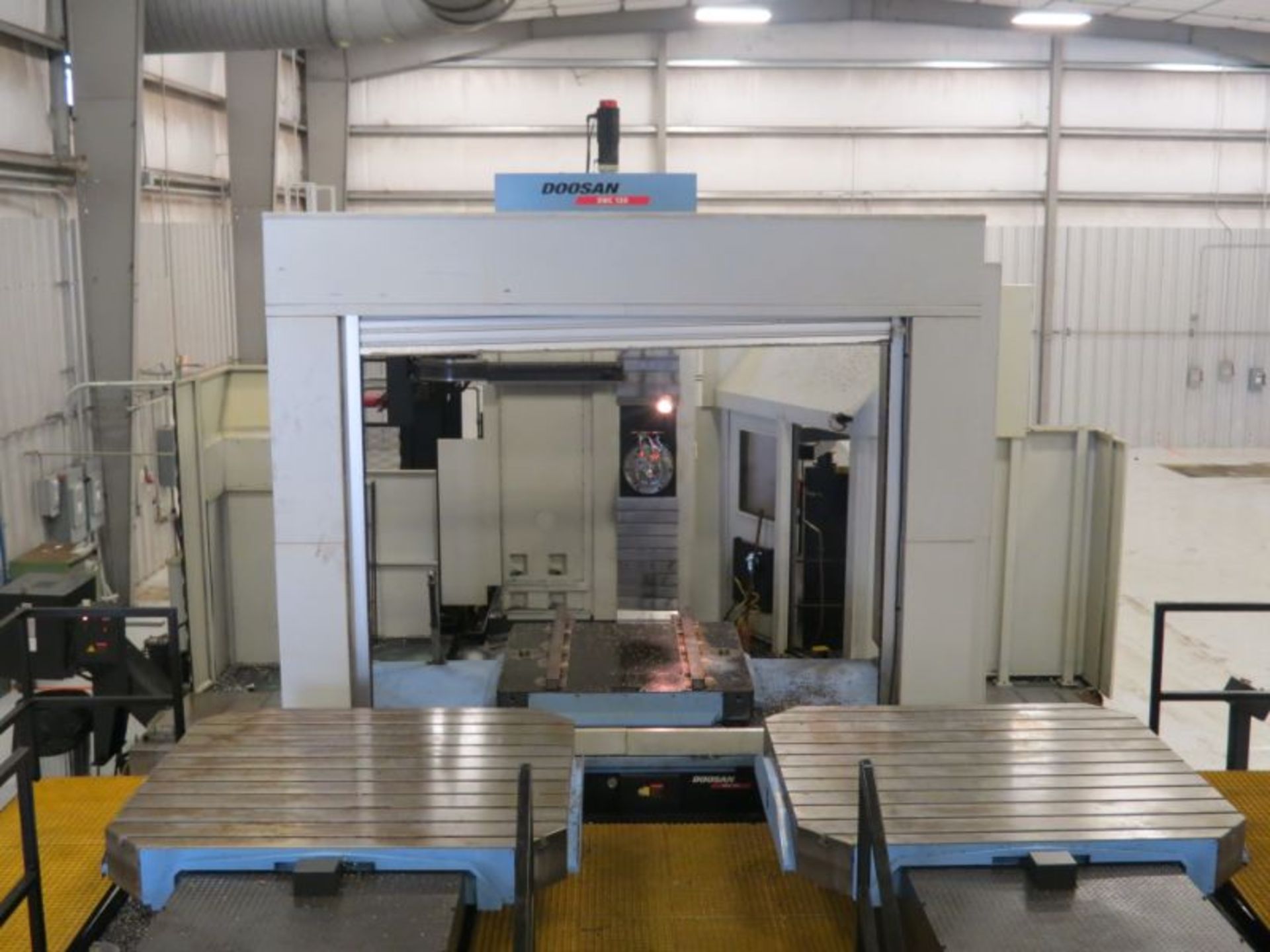 5"Doosan DBC130 CNC Horizontal Boring & Milling Machine, Fanuc 31-iA Ctrl *Located in Broussard, LA*