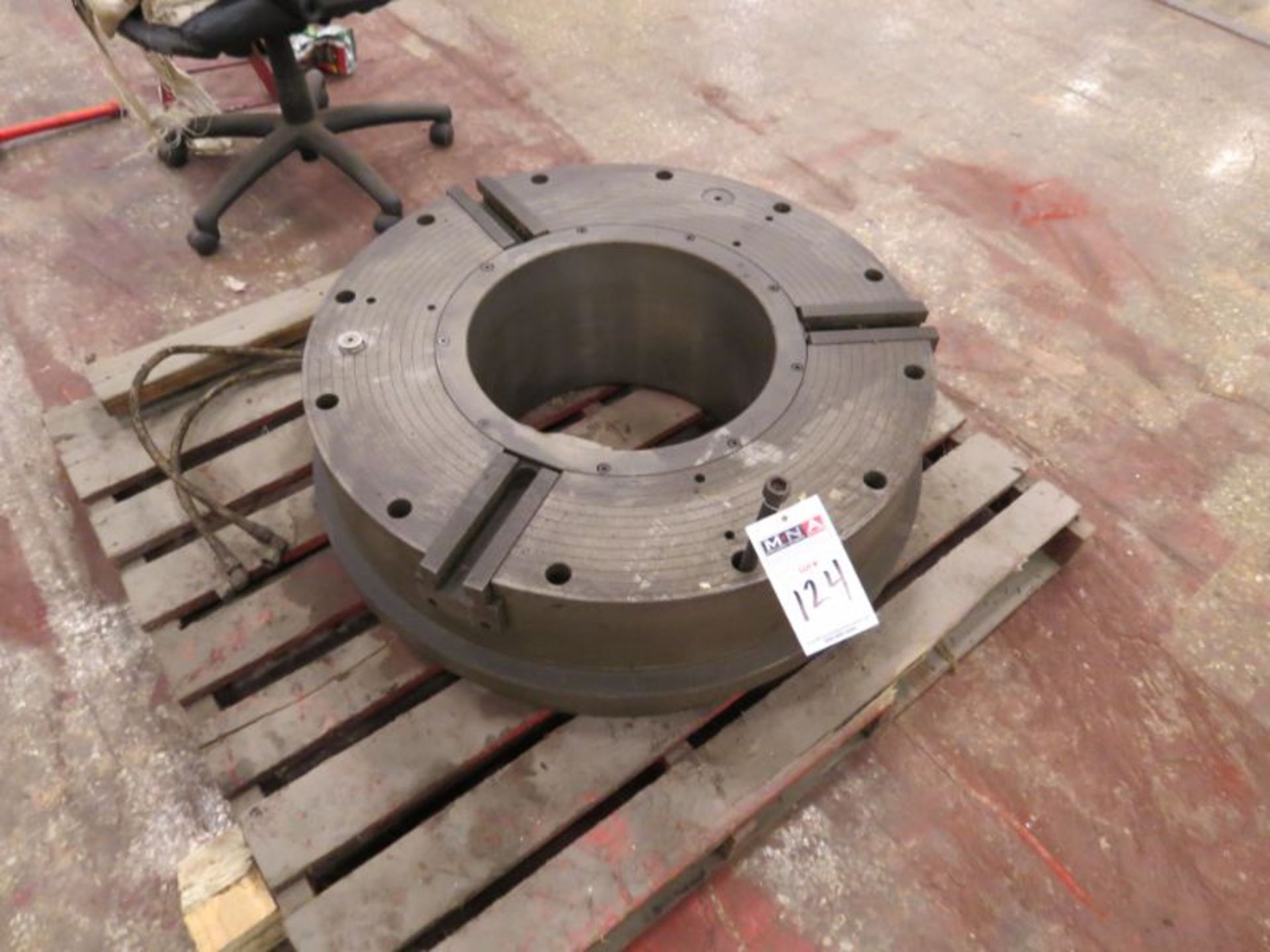 31" 3 Jaw hydraulic Chuck 15" Through Hole