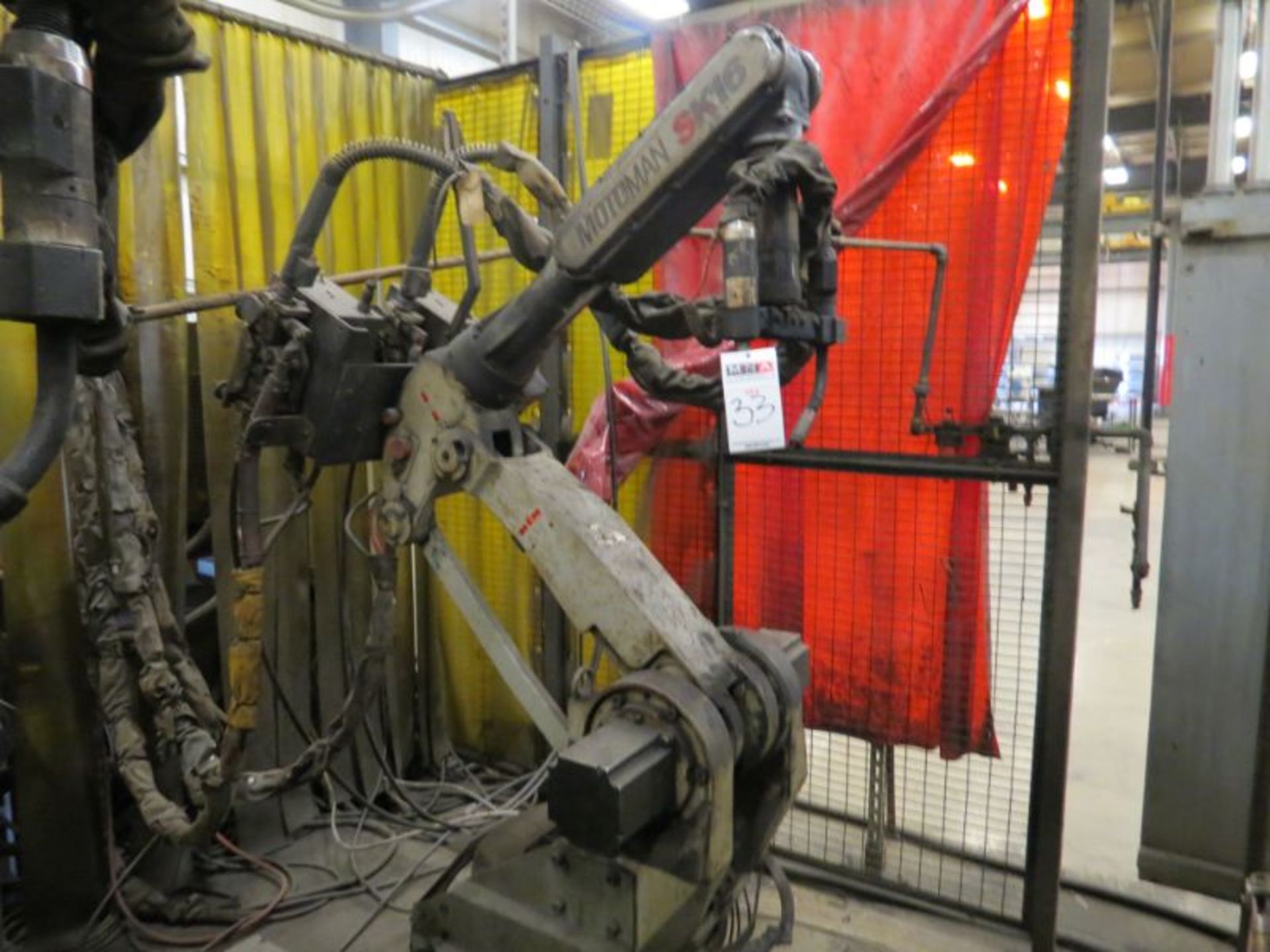 Motoman YR-SK16-C000, Roboweld Super K16 Welding Robot w/ Motoarc 450, Yasnac MRC cntrl, s/n