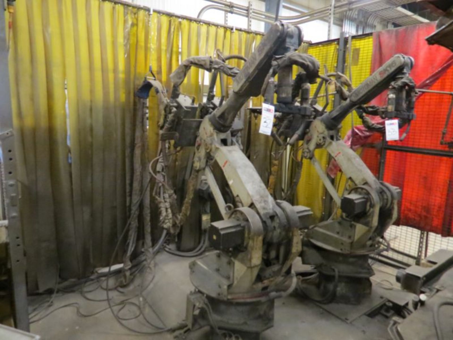 Motoman YR-SK16-C000, Roboweld Super K16 Welding Robot w/ Motoarc 450, Yasnac MRC cntrl, s/n