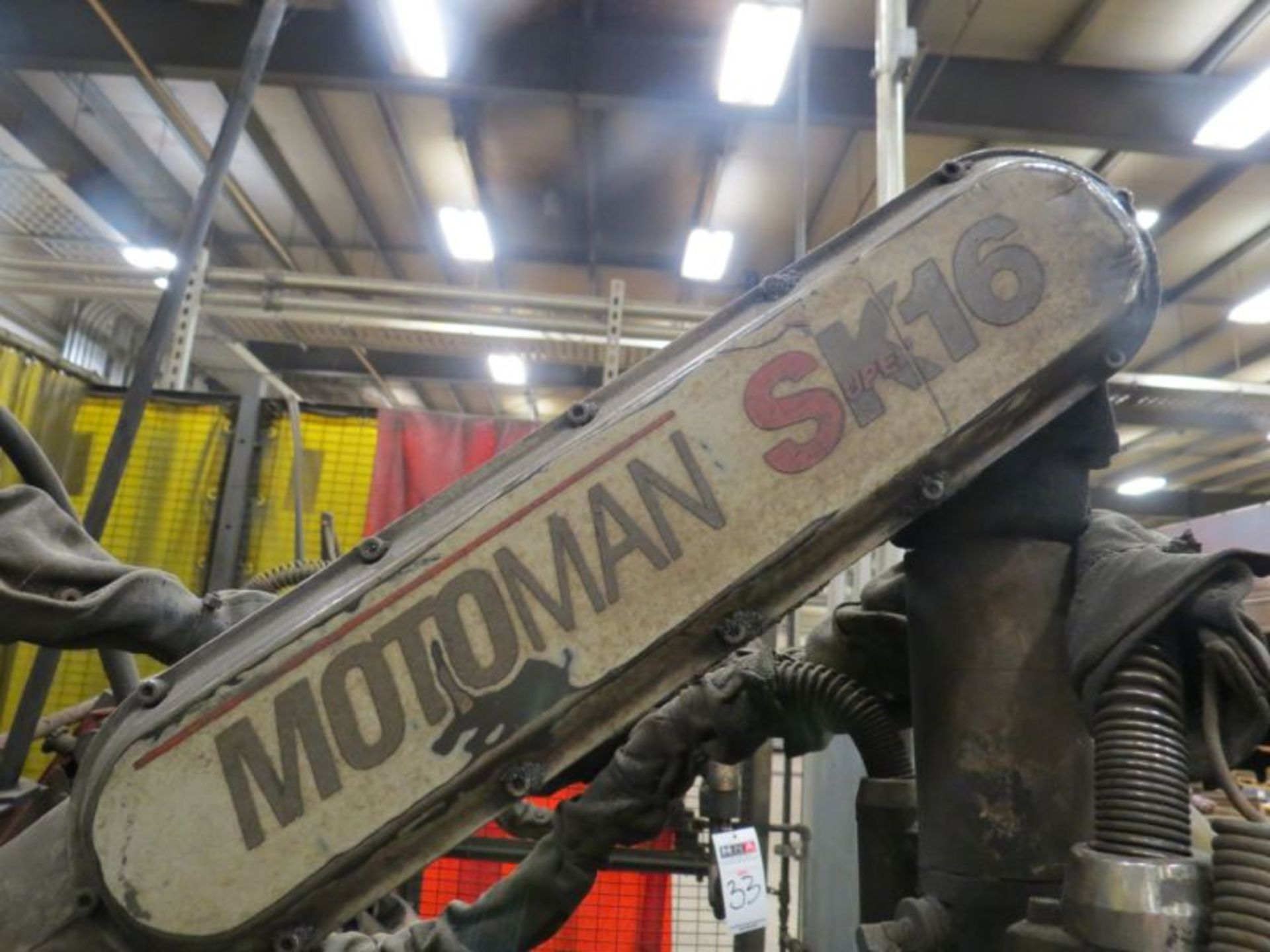 Motoman YR-SK16-C000, Roboweld Super K16 Welding Robot w/ Motoarc 450, Yasnac MRC cntrl, s/n - Image 4 of 9