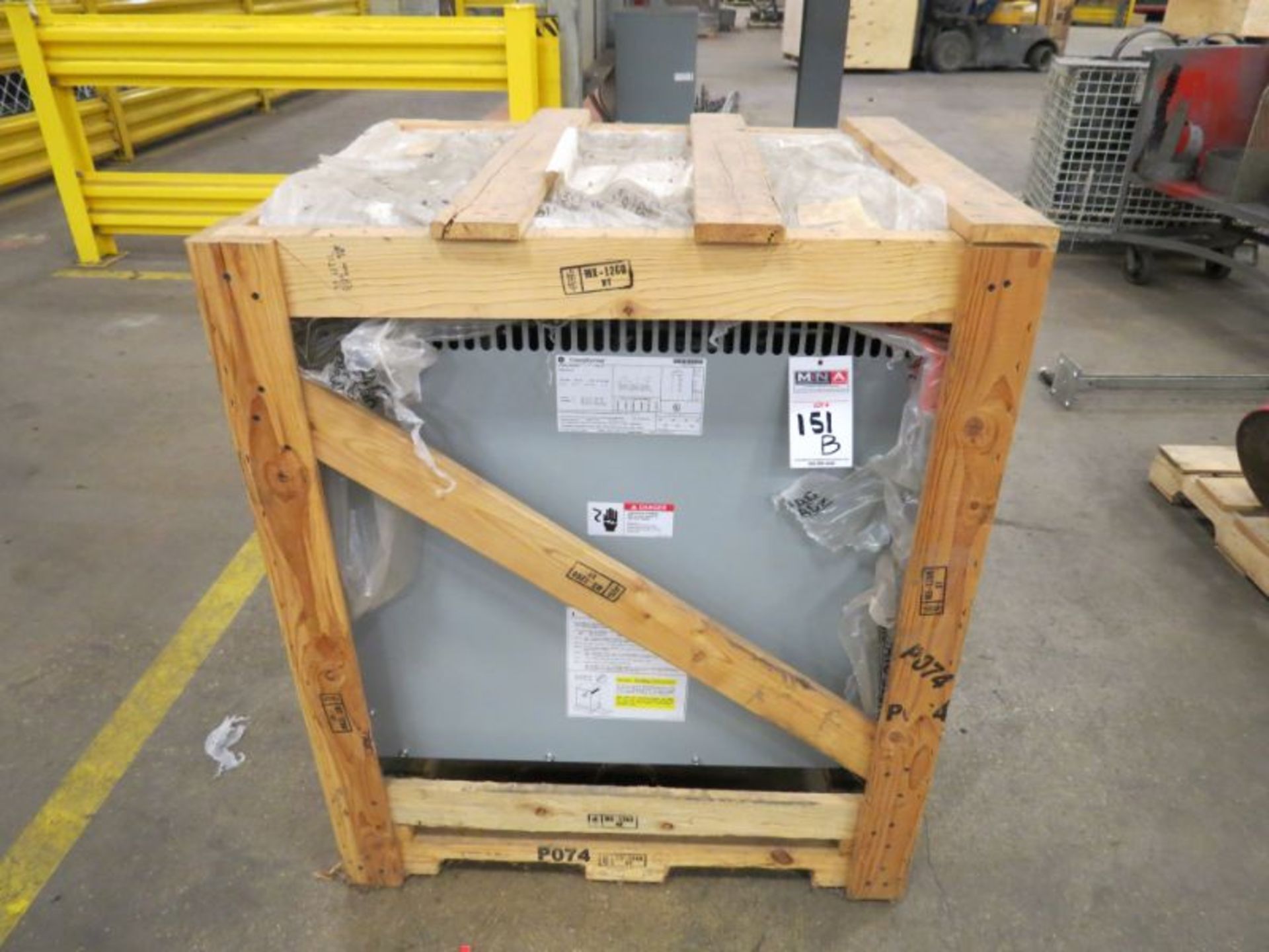 GE Transformer Catalog Number: 9T83B3874 3hp 60hz - Image 2 of 5