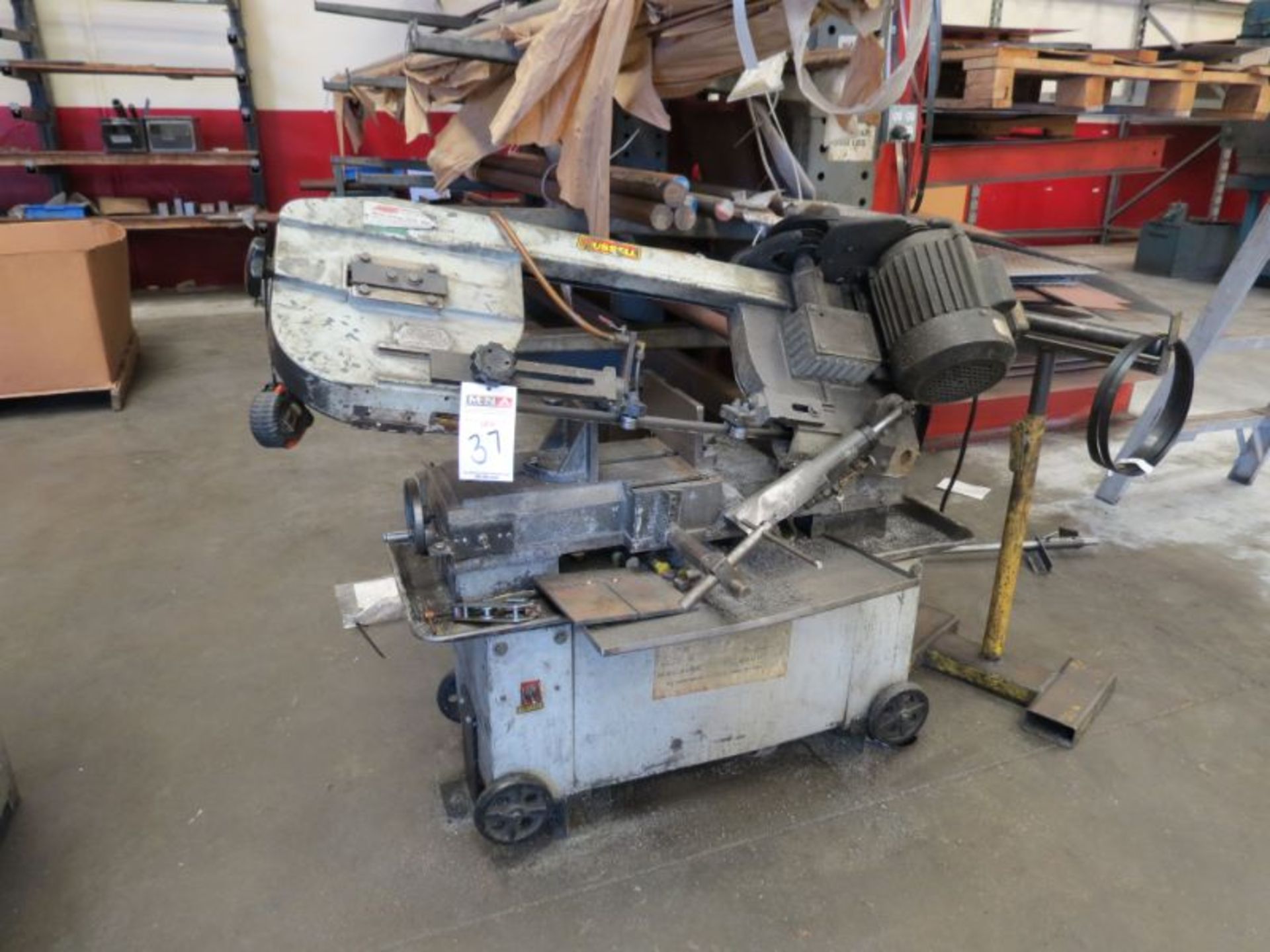 MSC 951887 Horizontal Band Saw, 7" Opening, 93" Blade, 1HP, 1720RPM - Image 3 of 6