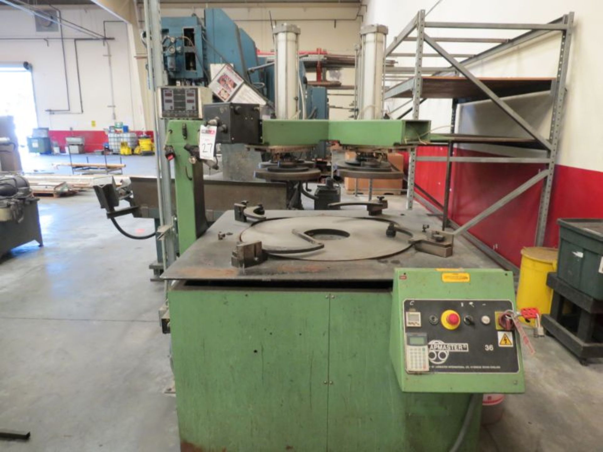 36” Crane Lapmaster 36ADS Lapping Machine, s/n 00706 - Image 2 of 10