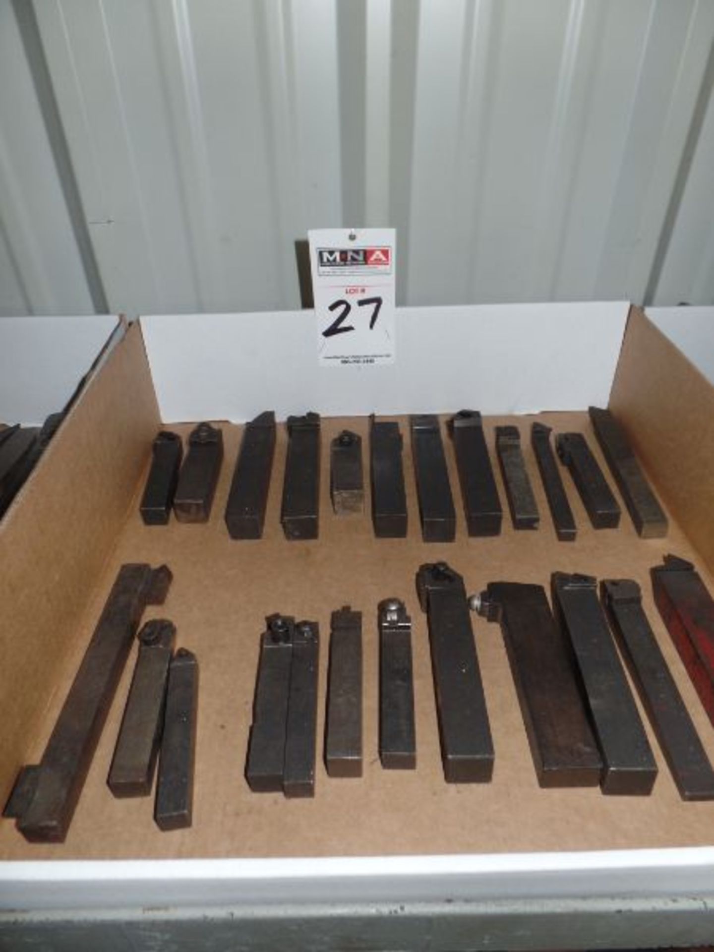 Assorted Cutters & Carbide Insert Tool Holders