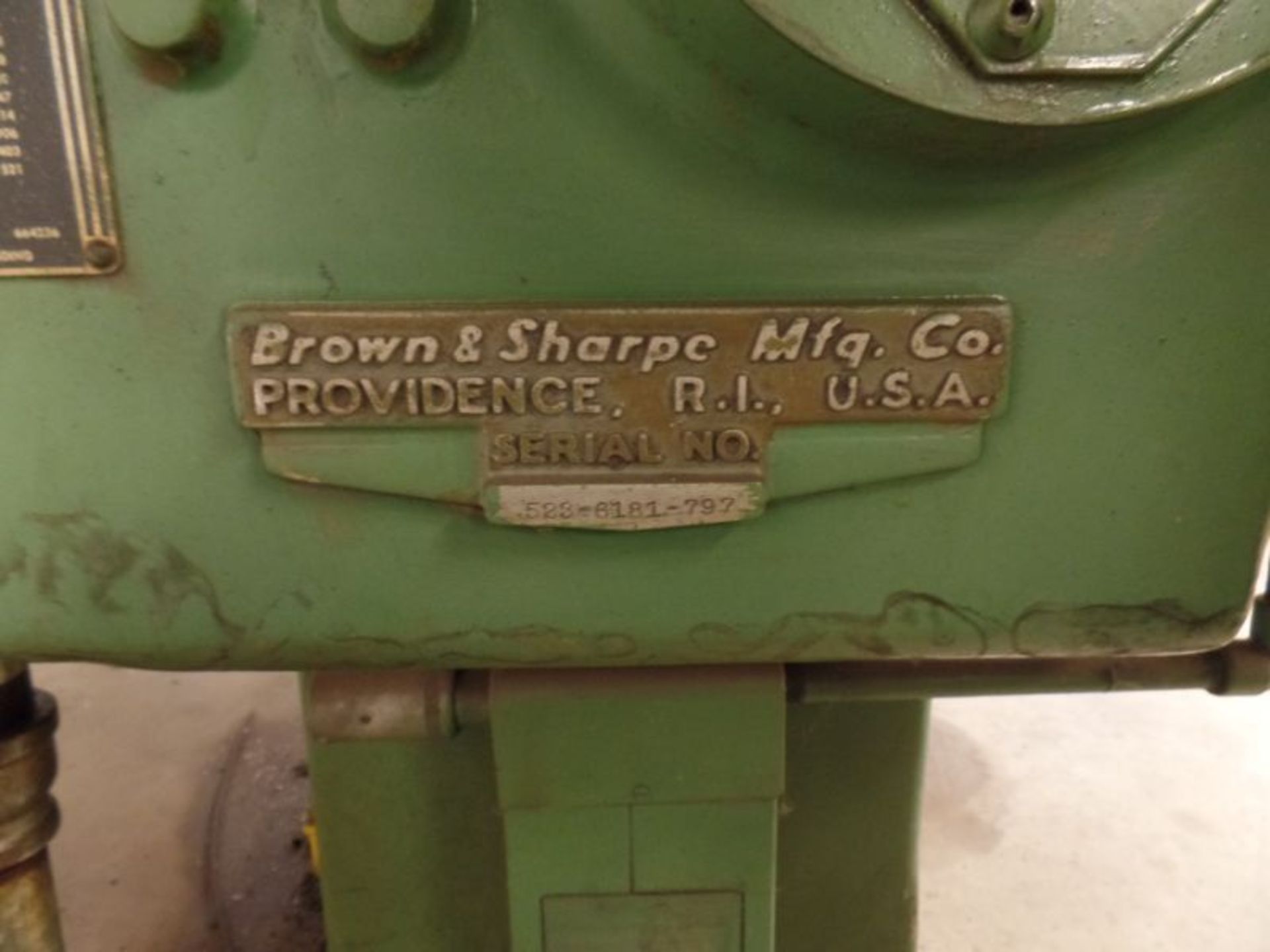 Brown & Sharpe 618 Micromaster Hyd. Surface Grinder, 6"x18" Magnetic Chuck, S/N 523-6181-797 - Image 10 of 10