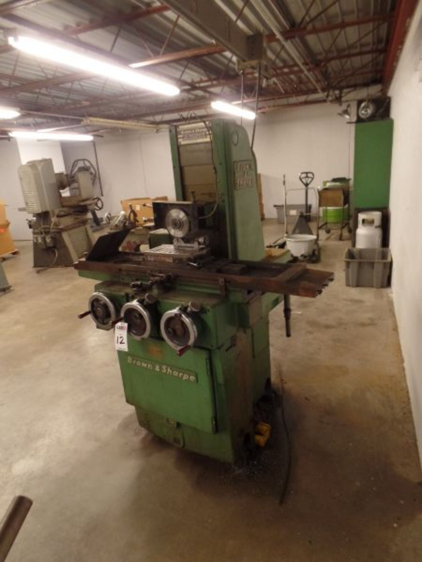 Brown & Sharpe 618 Micromaster Hyd. Surface Grinder, 6"x18" Magnetic Chuck, S/N 523-6181-797 - Image 3 of 10