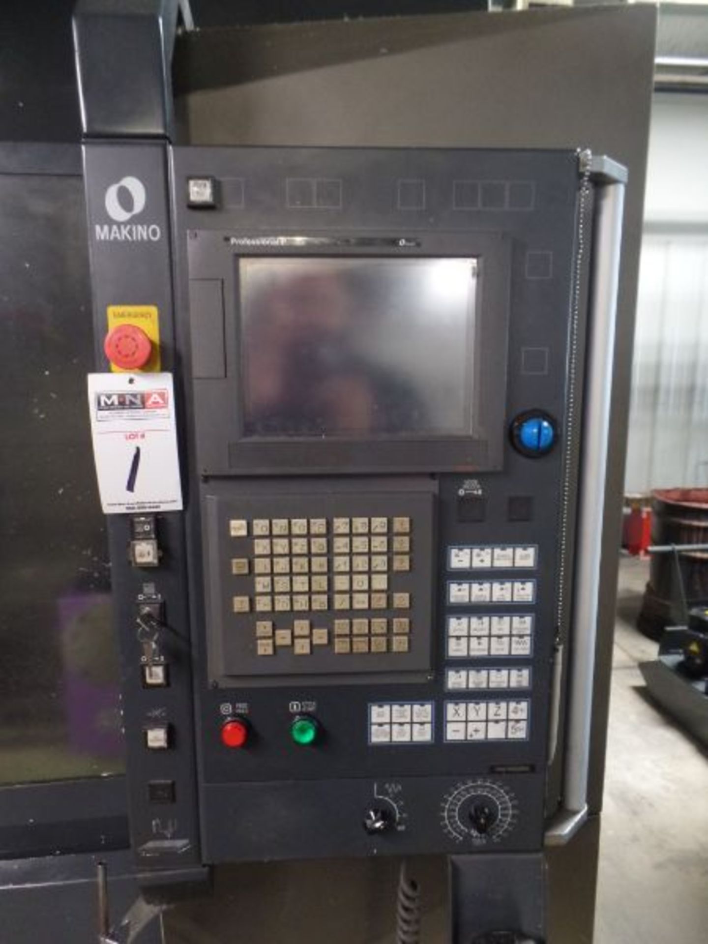 Makino PS95 4-Axis VMC, Makino/Fanuc Professional P Ctrl, 36"x20"x18" Trvls, 30 ATC, CTS, New 2010 - Image 8 of 11