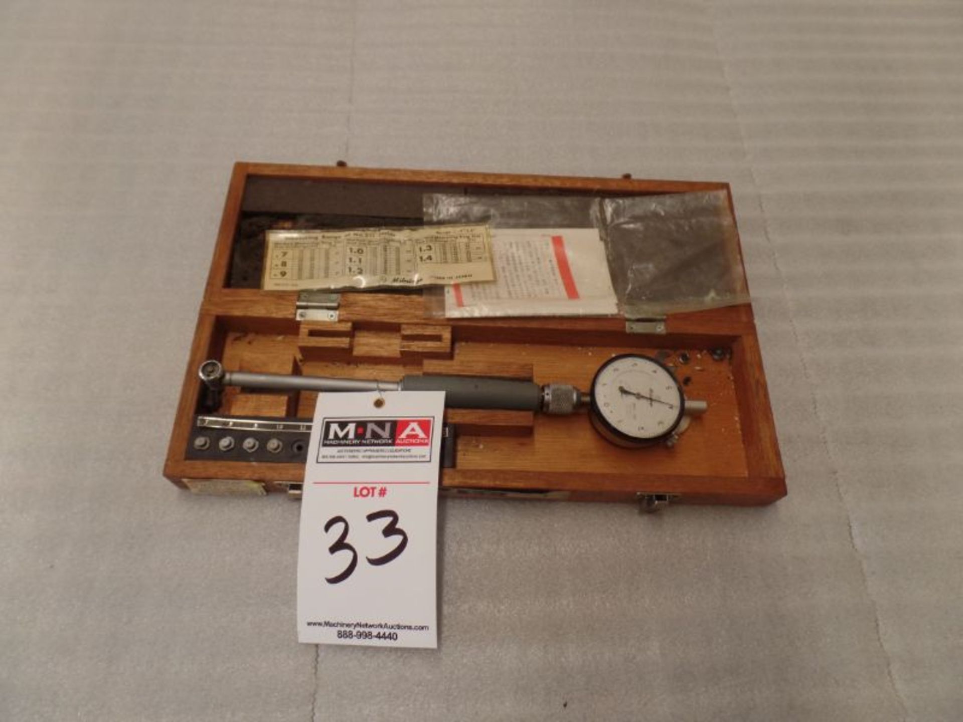 Mitutoyo Dial Bore Gage Set .7"-1.4" - Image 4 of 4