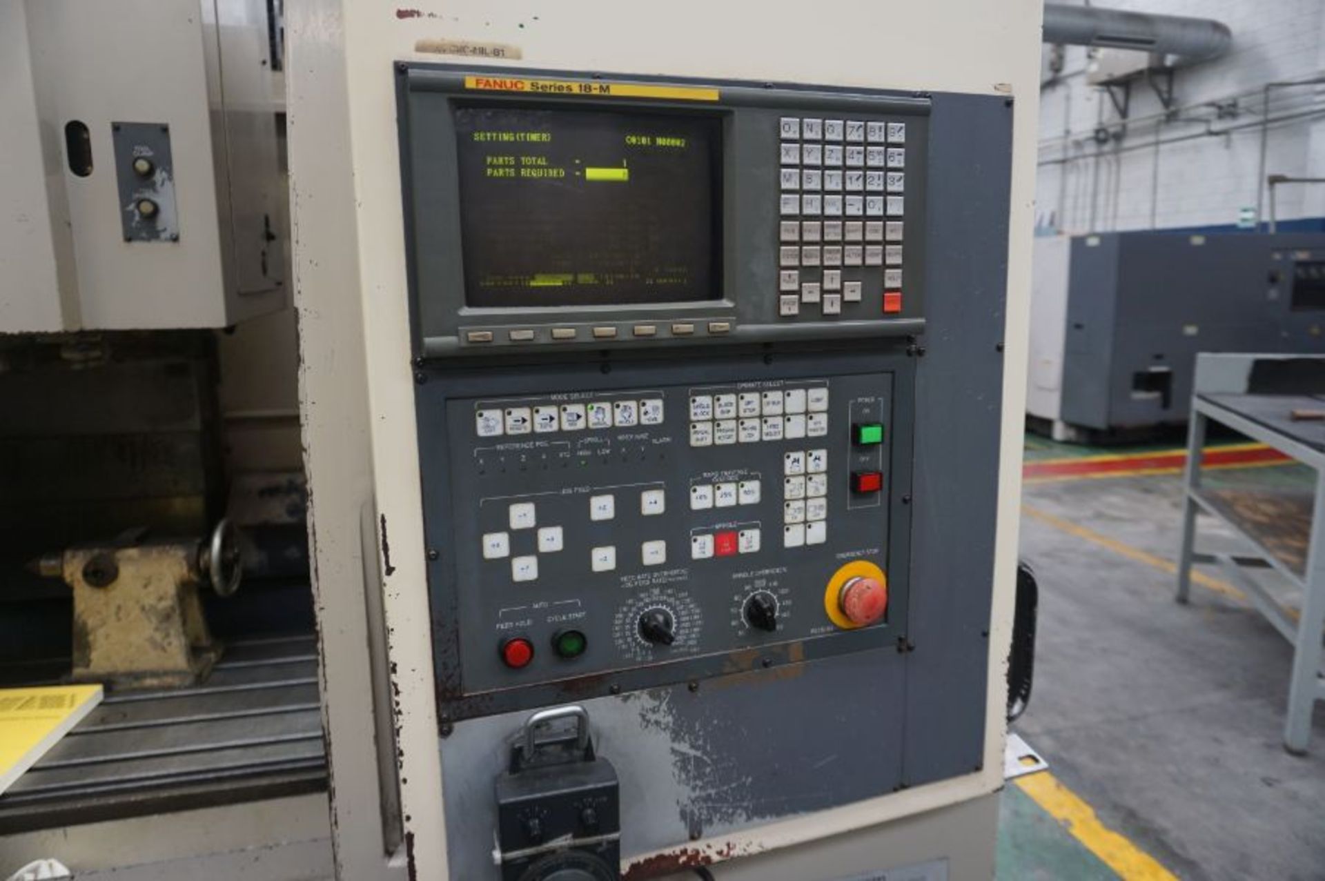 Okuma & Howa Millac 511V, FANUC 18-M Control, Cat 50 Taper ***Rotary Table Sold Separate*** - Image 7 of 10