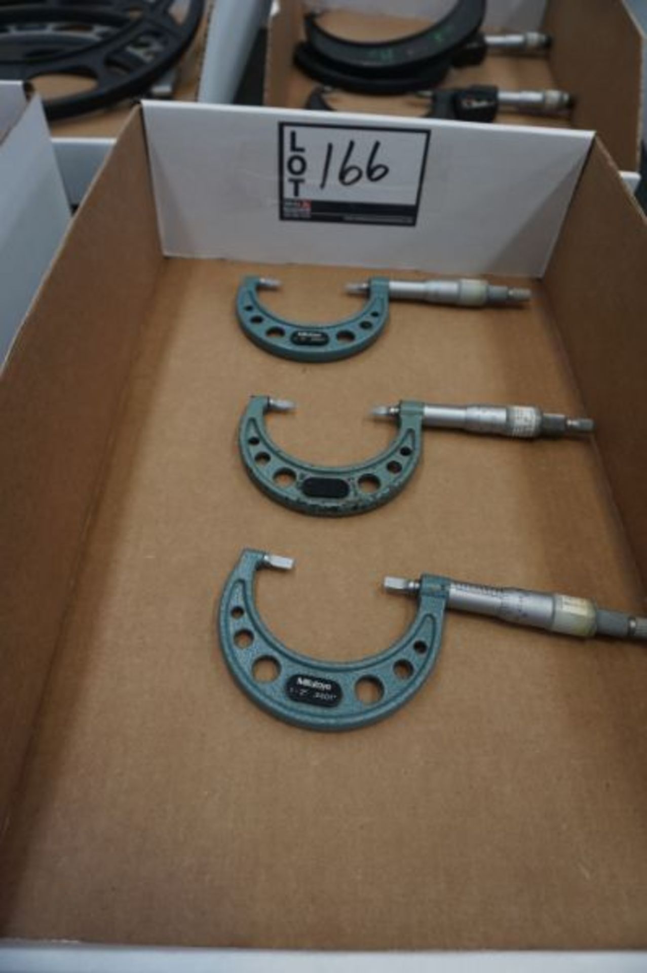 Mitutoyo Blade Micrometers 0-1" & 1"-2" - Image 3 of 4