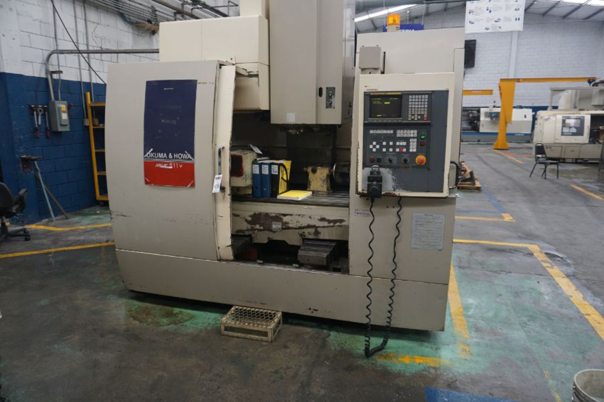 Okuma & Howa Millac 511V, FANUC 18-M Control, Cat 50 Taper ***Rotary Table Sold Separate*** - Image 3 of 10