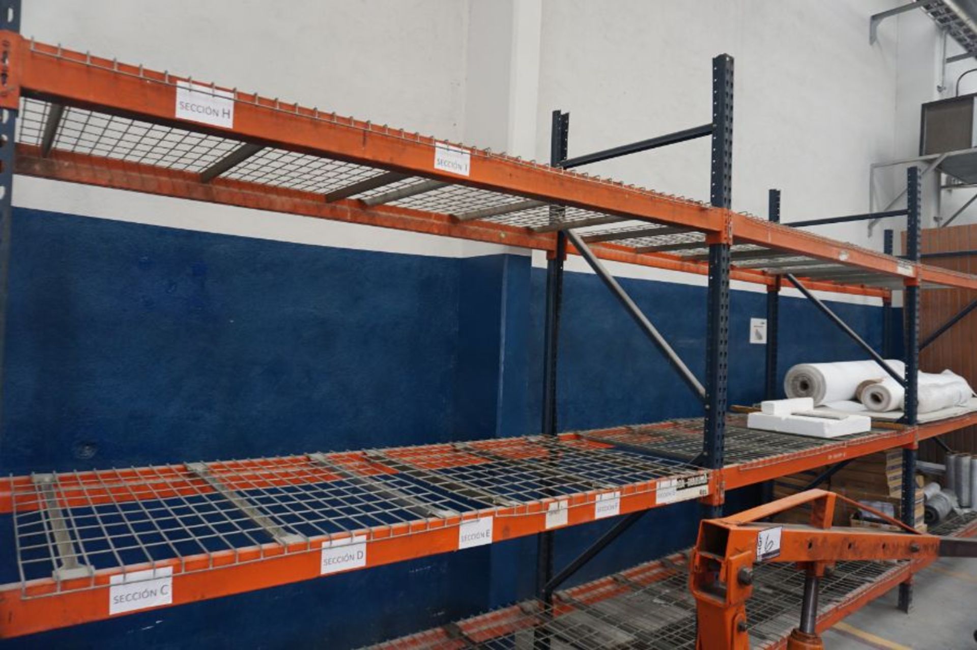 (3) Sections of Pallet Racking - Image 4 of 4