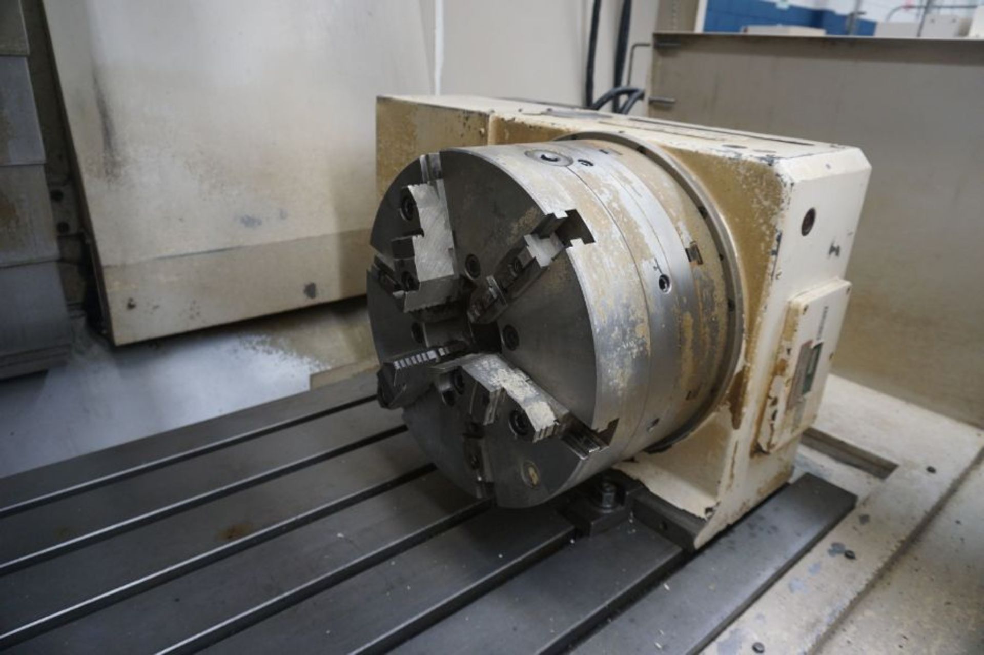 Tsudokoma RNCB-402L 16" 3 Jaw Chuck 4th Axis Rotary Table, s/n 001204 - Image 2 of 4