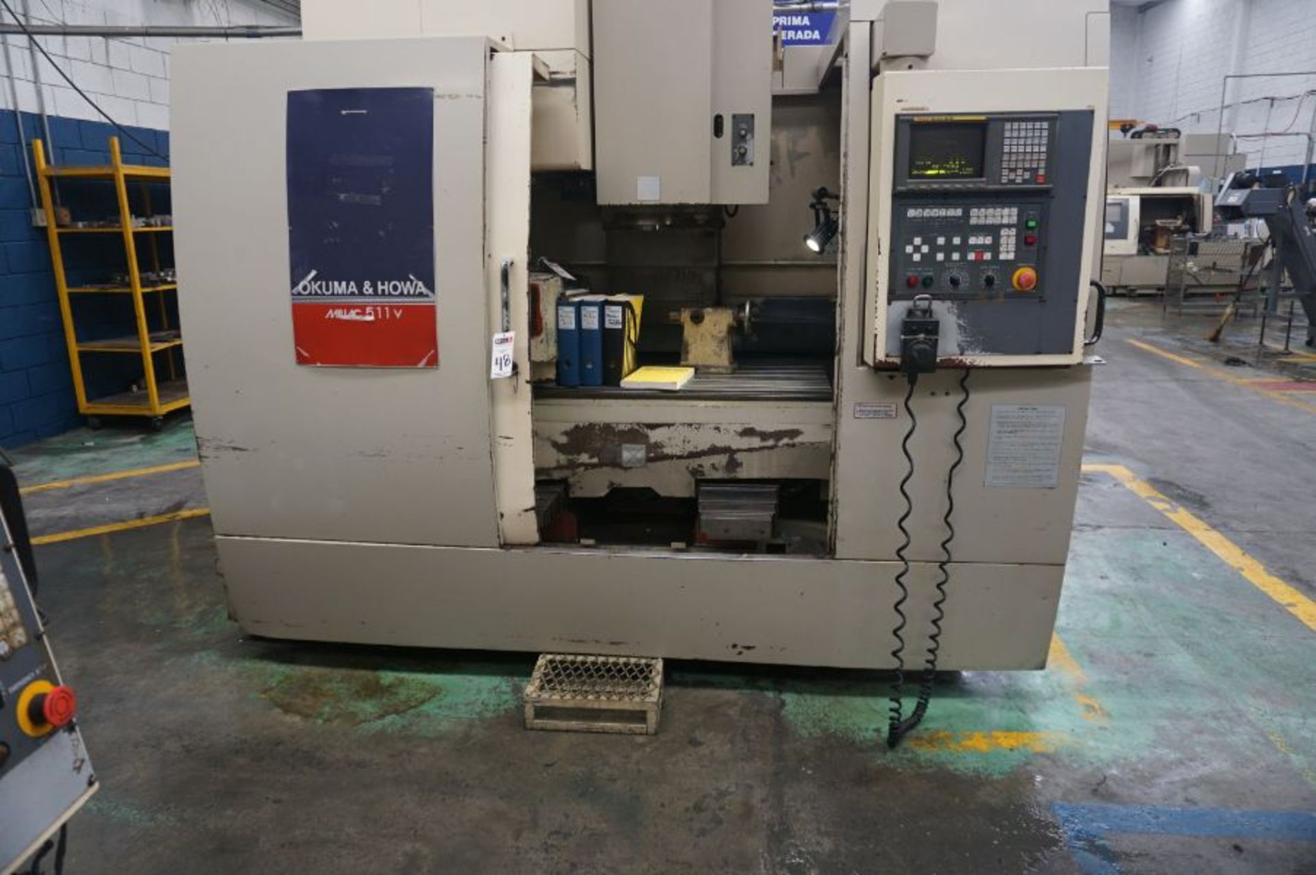 Okuma & Howa Millac 511V, FANUC 18-M Control, Cat 50 Taper ***Rotary Table Sold Separate***