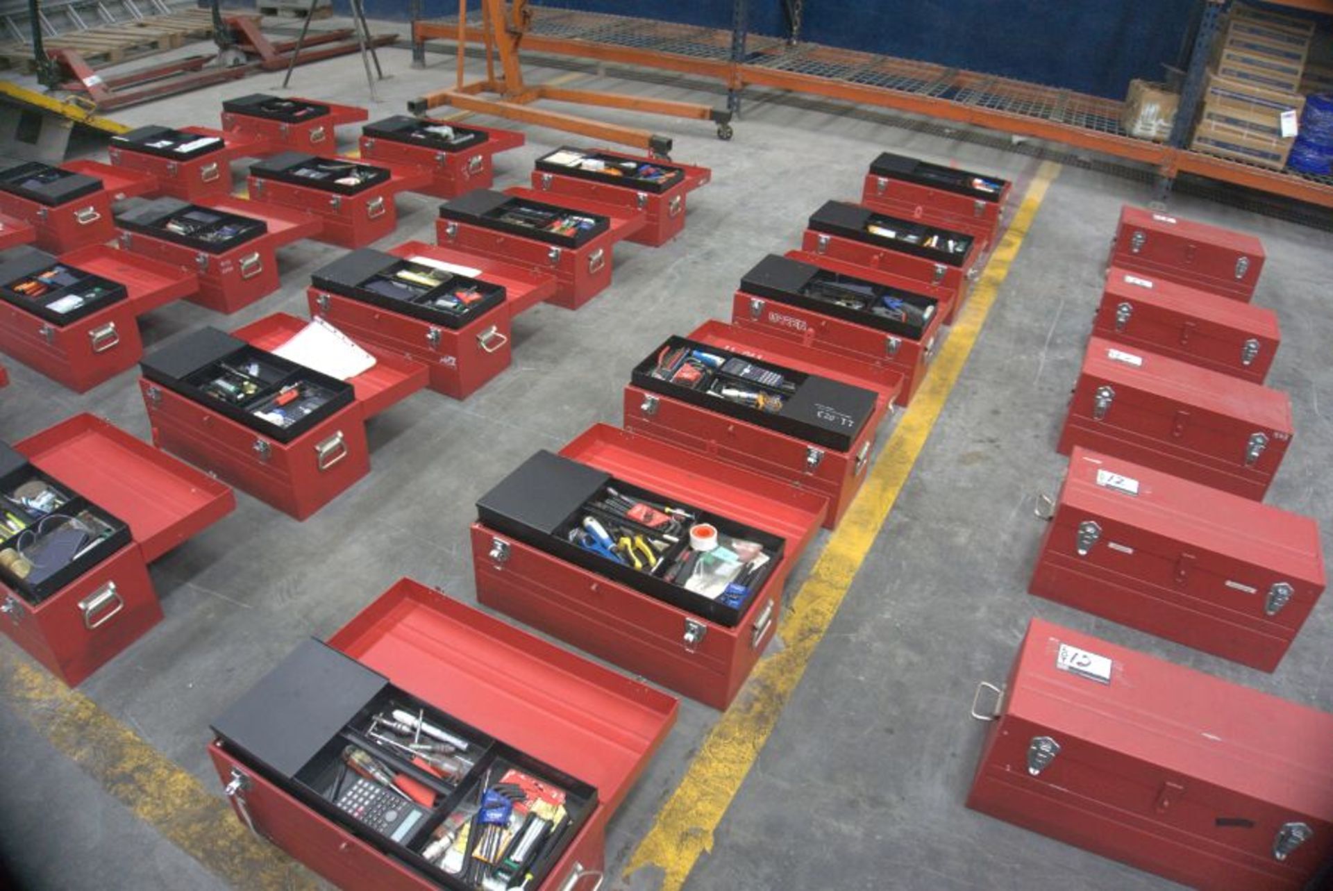 Urrea Tool Boxes w/ Tools