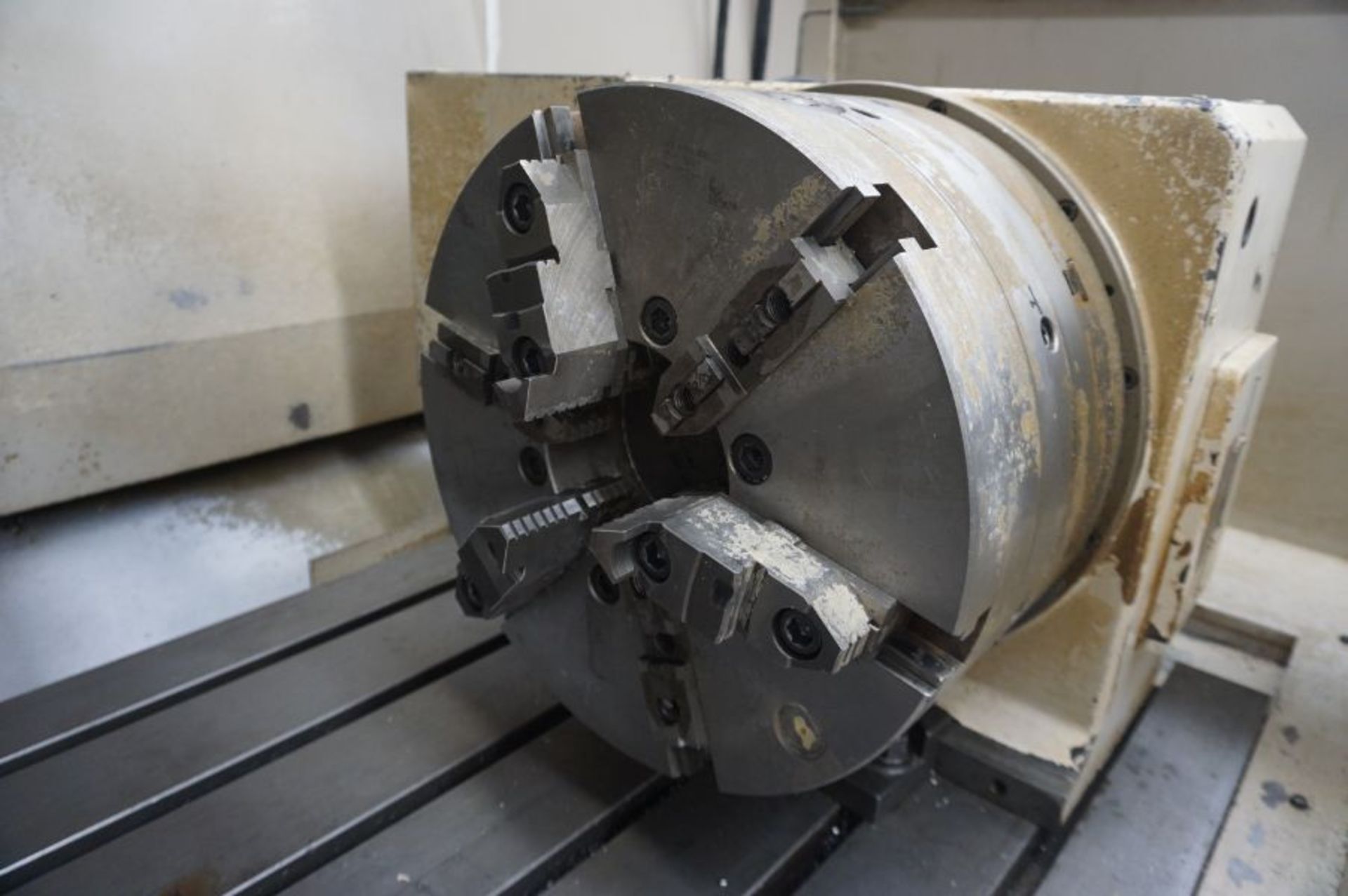 Tsudokoma RNCB-402L 16" 3 Jaw Chuck 4th Axis Rotary Table, s/n 001204 - Image 3 of 4