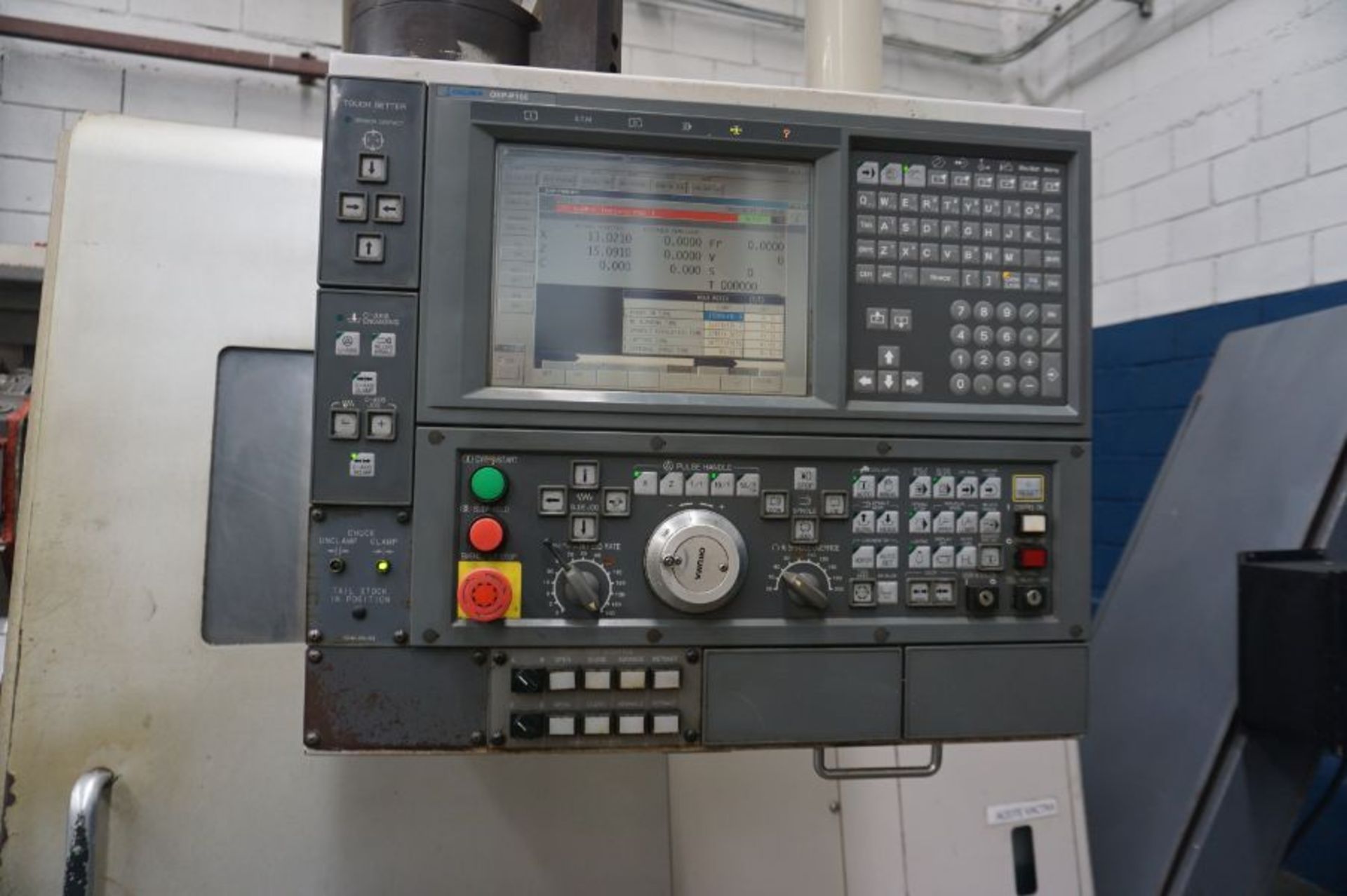 Okuma Captain L470M 1250C, OSP-P100 Control, 50" Center, Live Tool, C Axis, 16.5" Max Turn Diam. X - Image 8 of 13